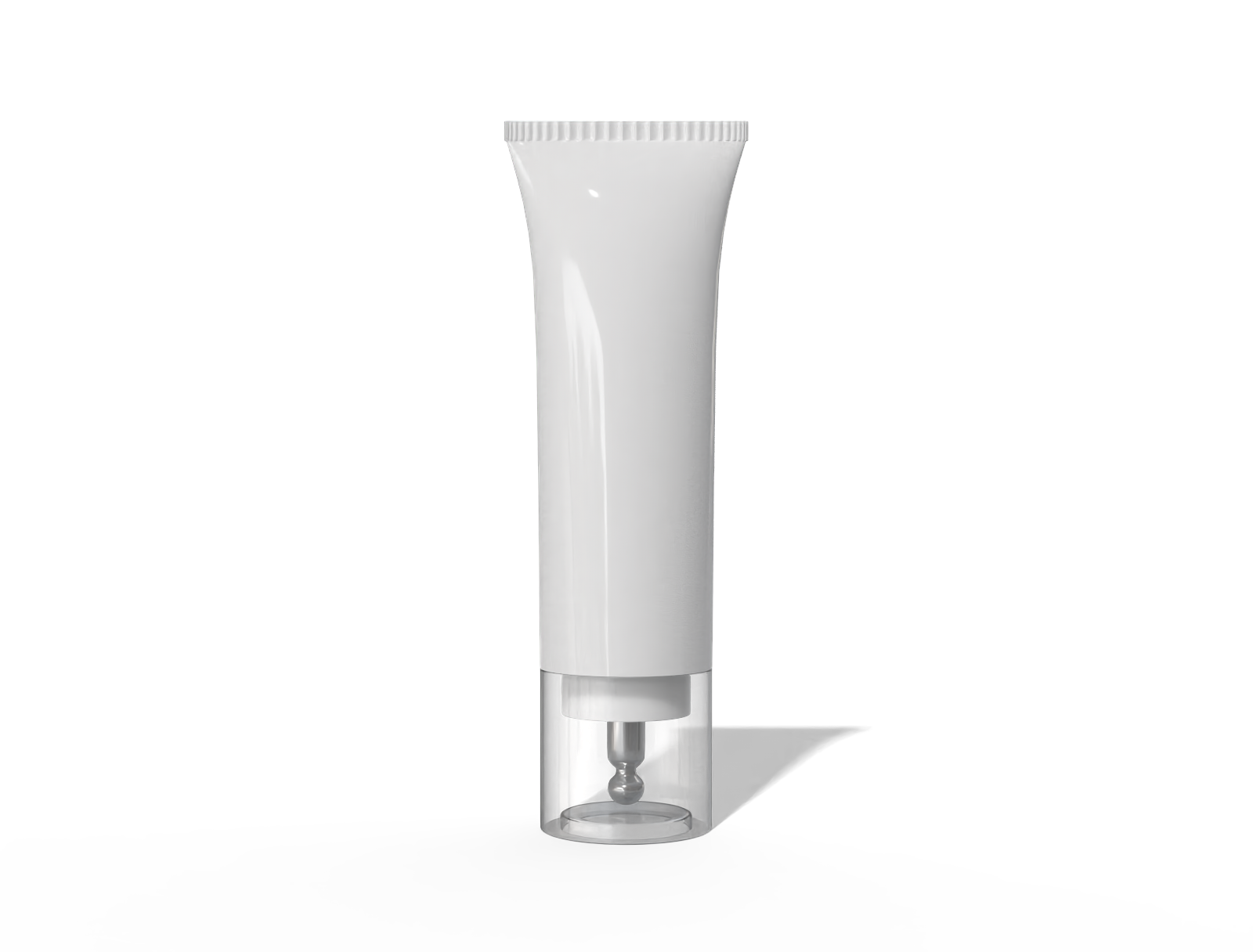 20 g metal skincare tube — Glossy plastic