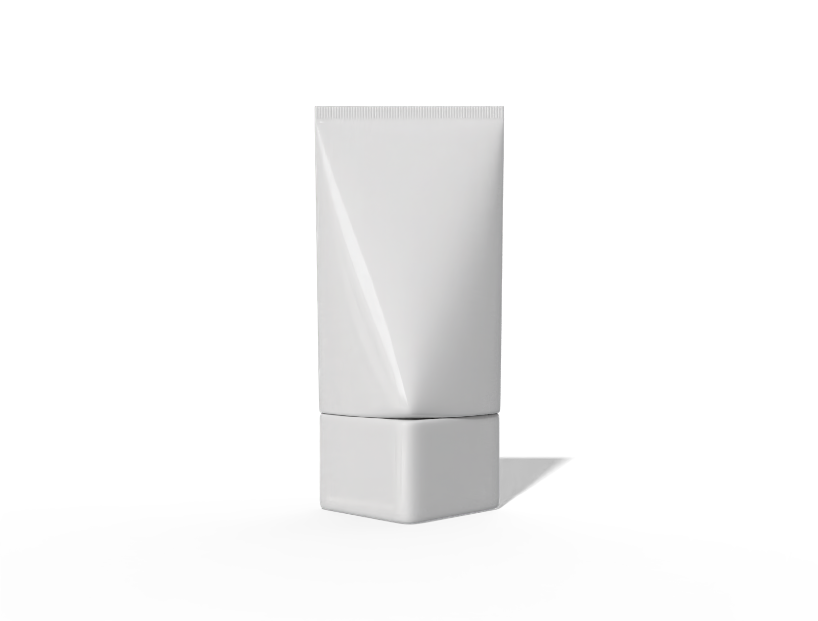40 ml face wash tube — Glossy plastic
