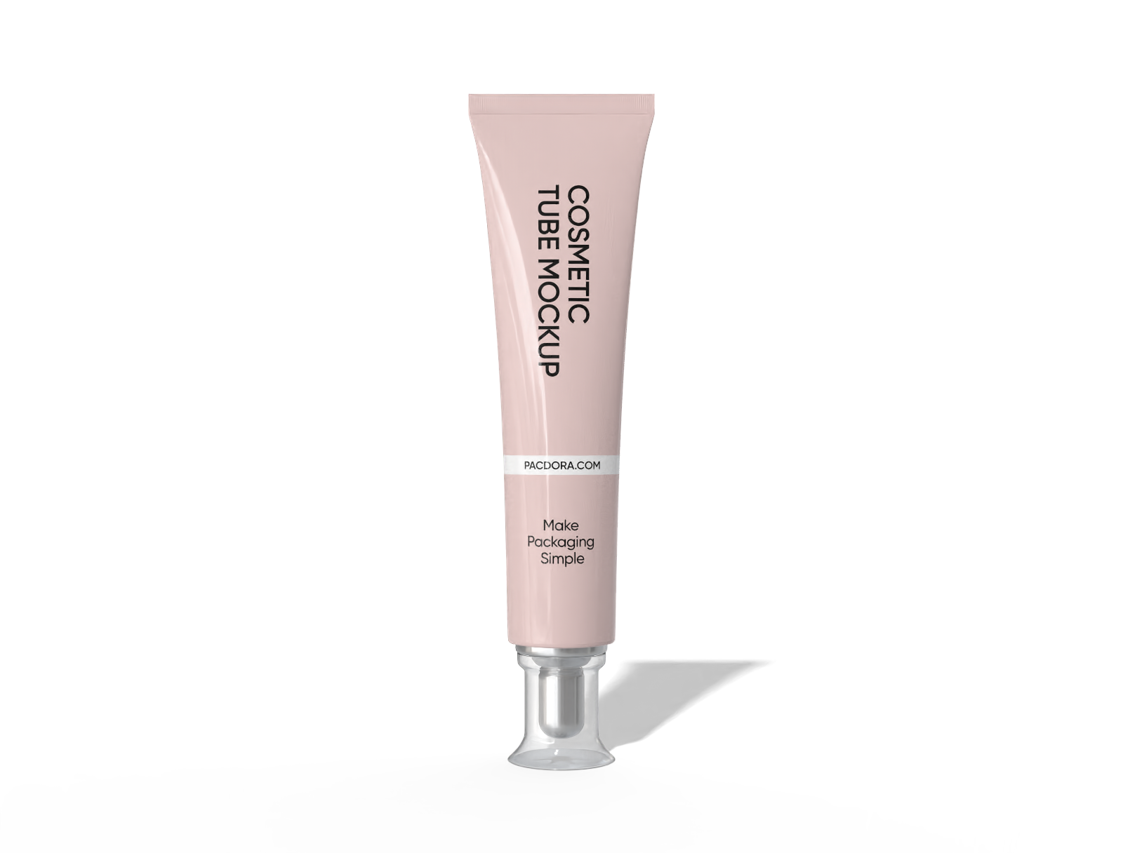 50 ml face wash tube — Glossy plastic