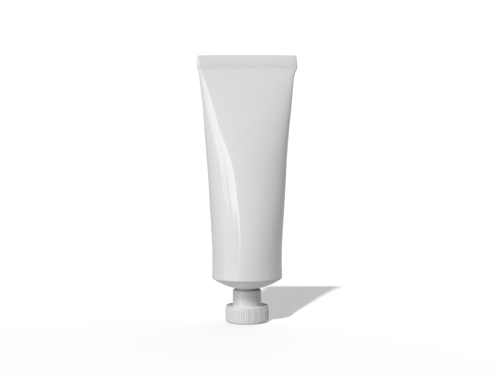 45 g hand cream tube — Glossy plastic