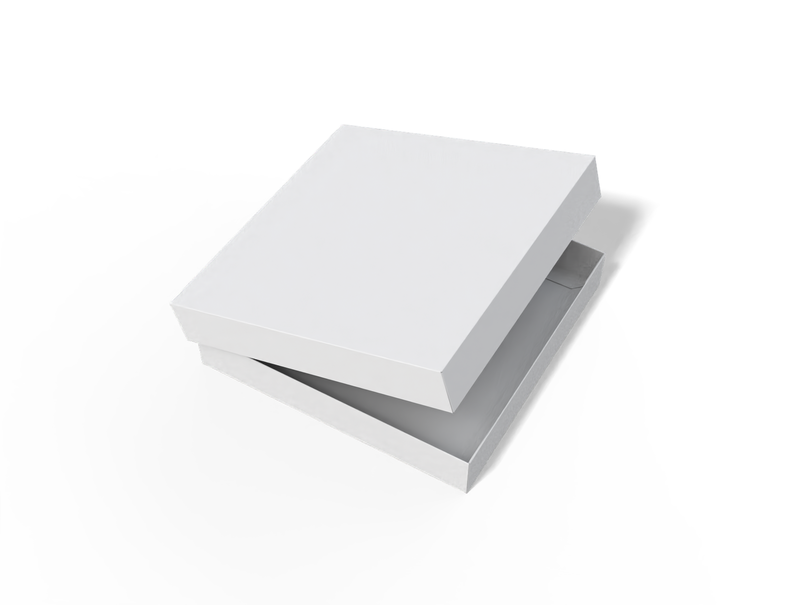 Board game box with lid — White paperboard