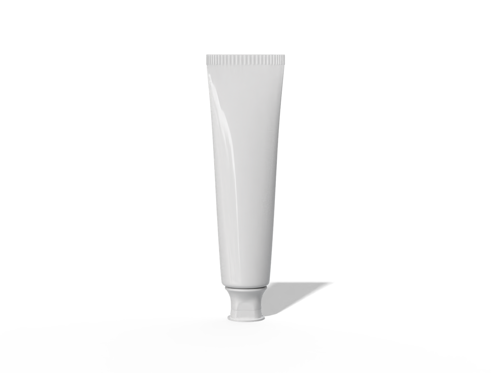 Toothpaste tube — Glossy plastic