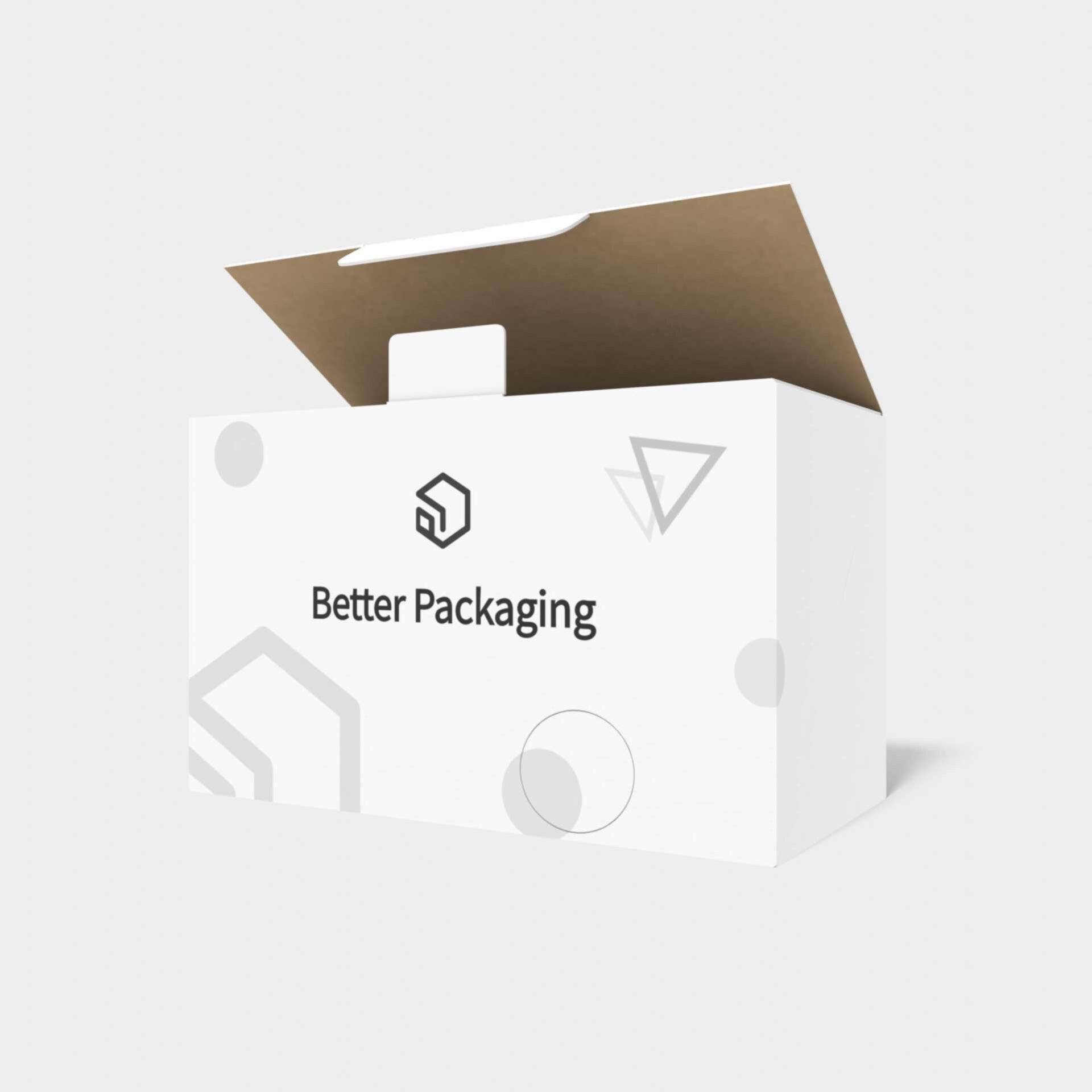 Mailer box with safety buckle — Corrugated board