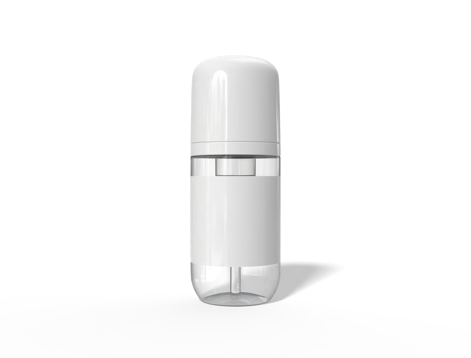 40ml cosmetic bottle — Glossy glass