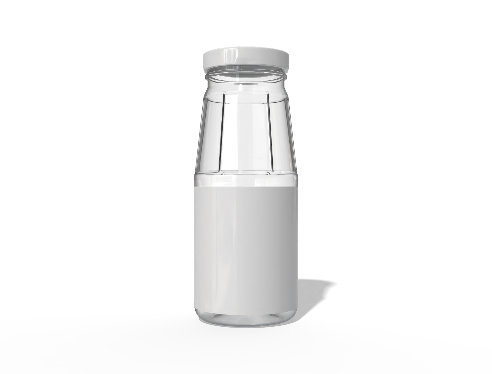 300ml glass bottle — Glossy glass