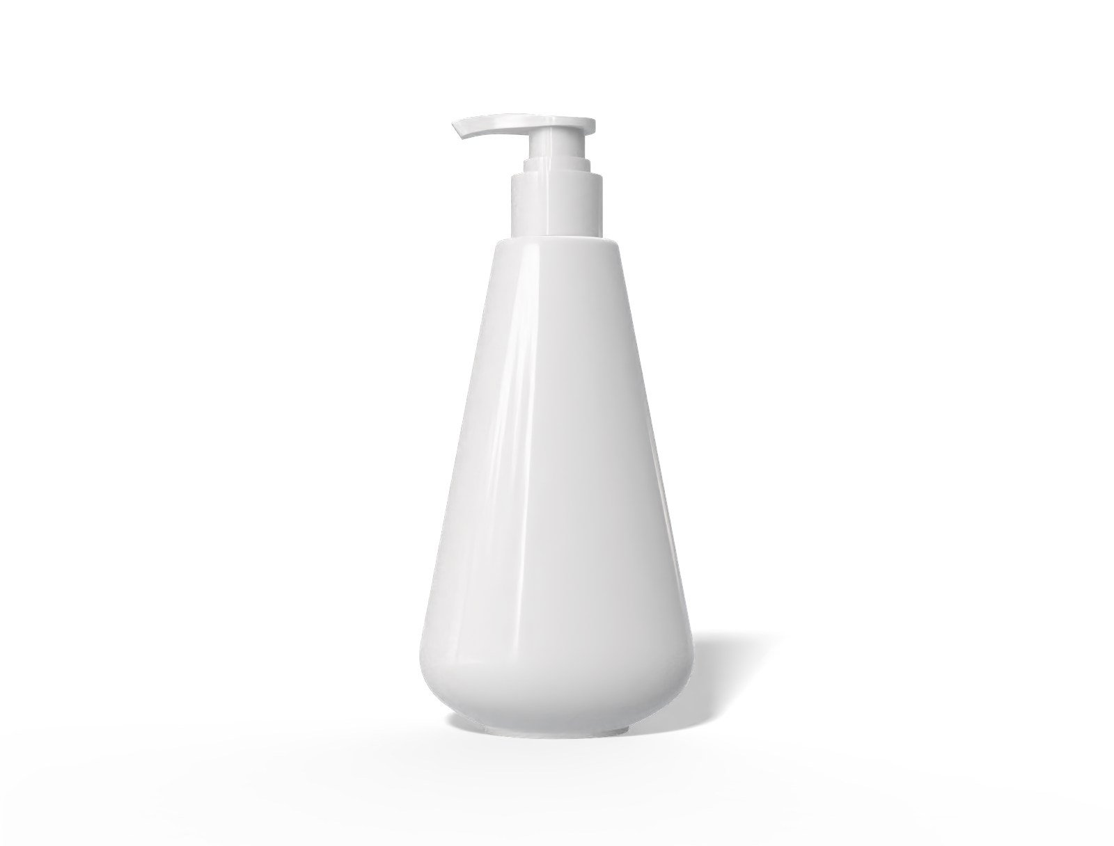 120ml pump bottle — Glossy plastic