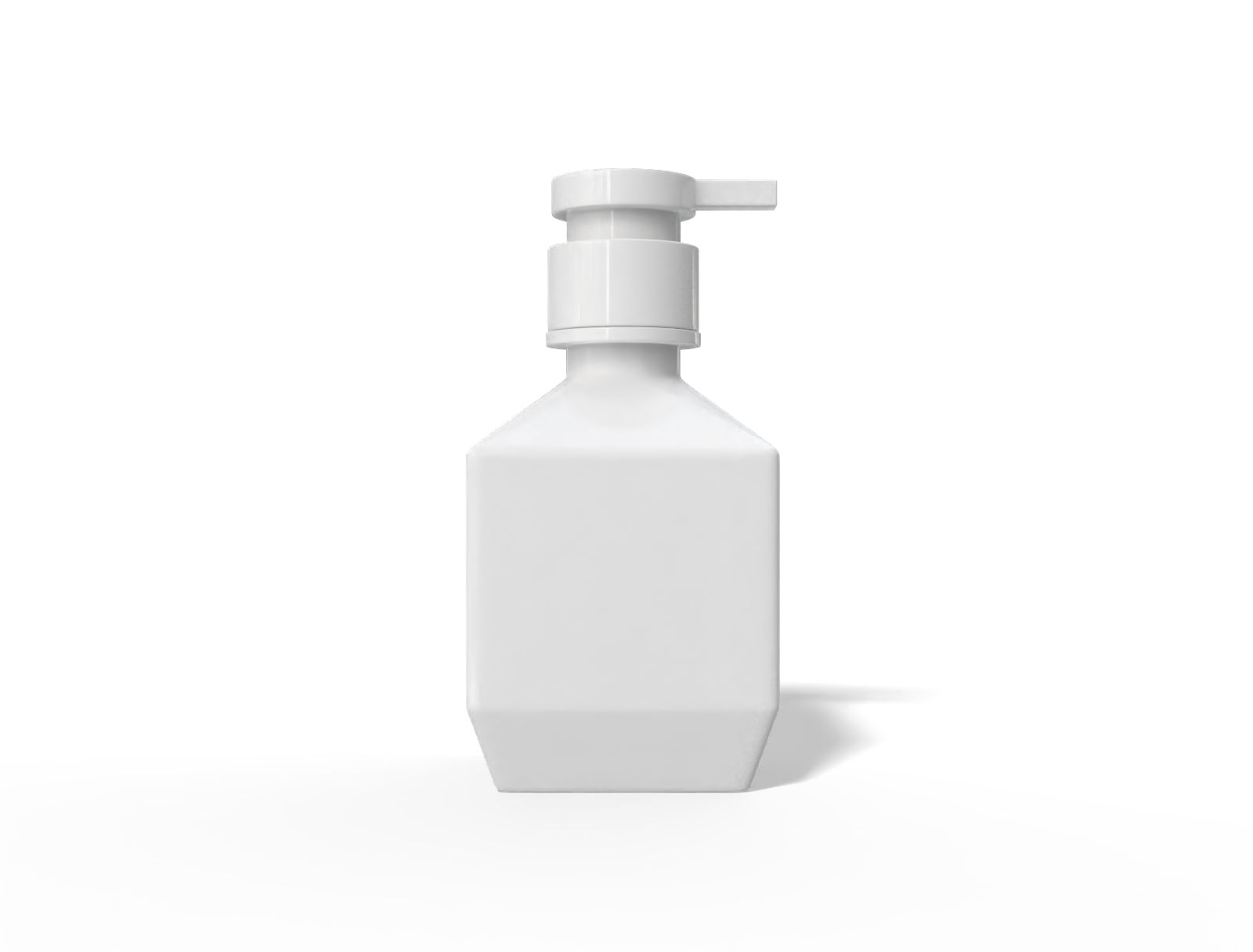 280ml pump bottle — Glossy plastic