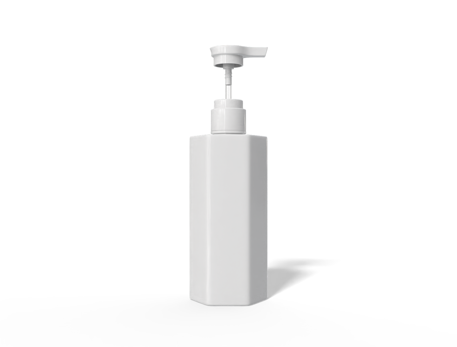 300ml pump bottle — Glossy plastic