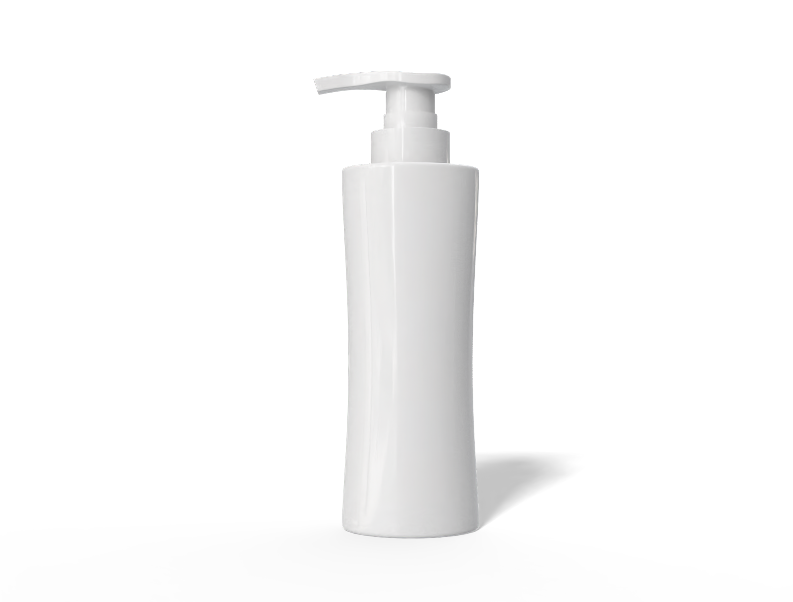 200ml pump bottle — Glossy plastic