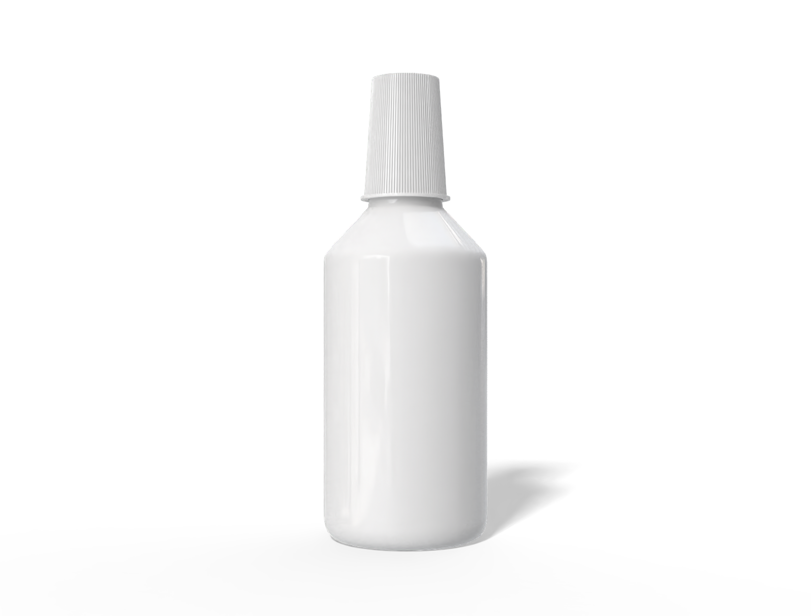 360ml plastic bottle — Glossy plastic