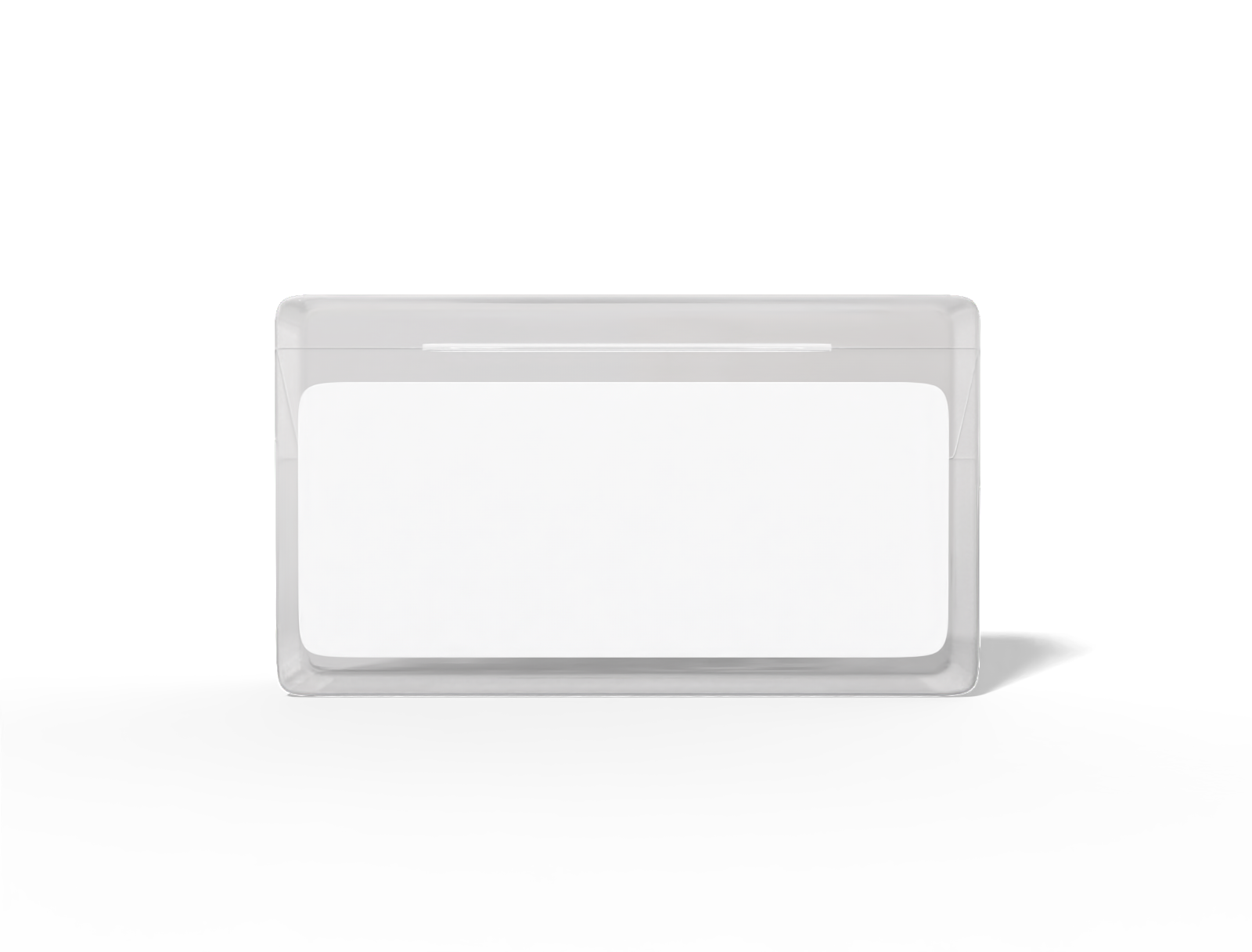 Candy plastic box — Clear glossy plastic
