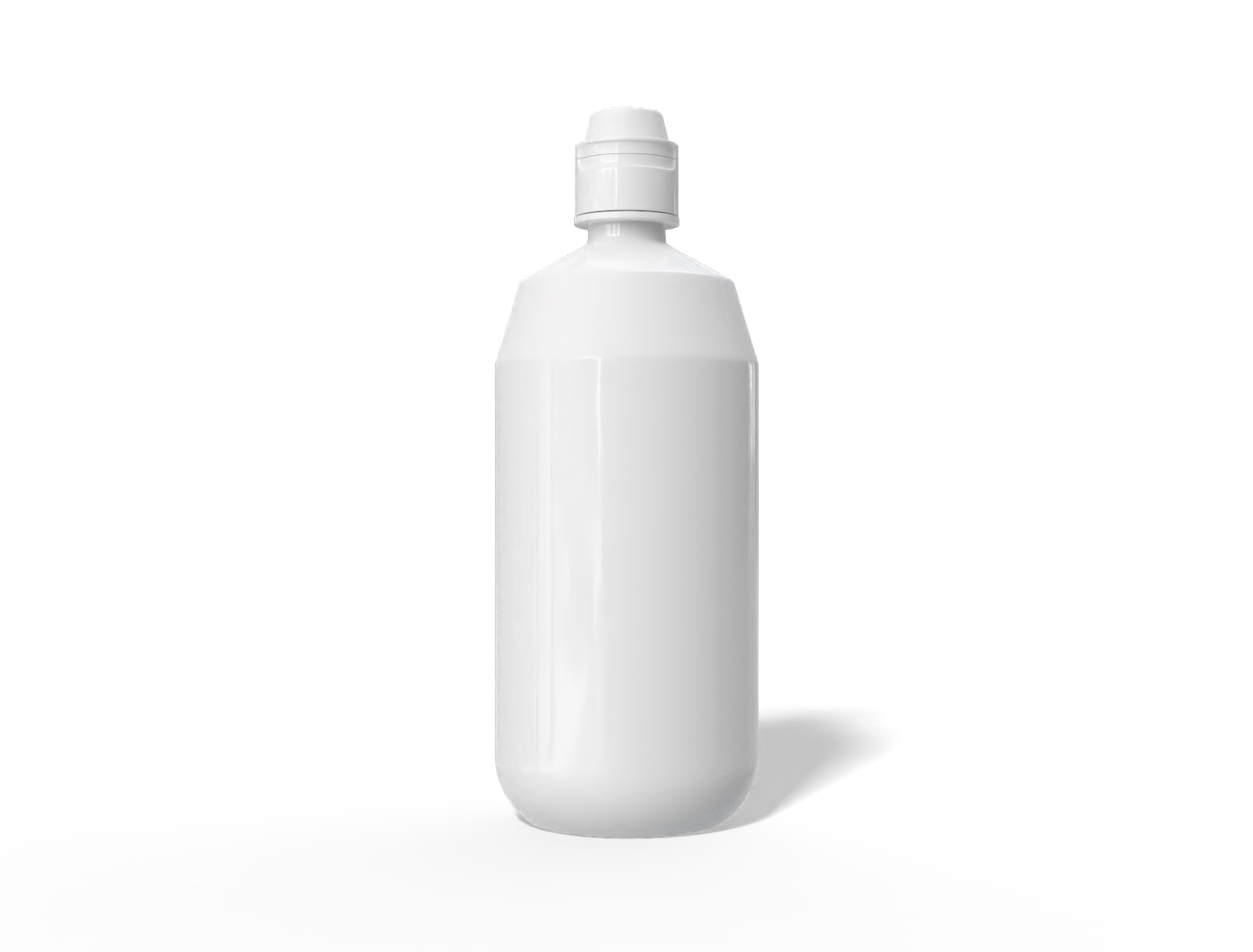 355ml plastic bottle — Glossy plastic