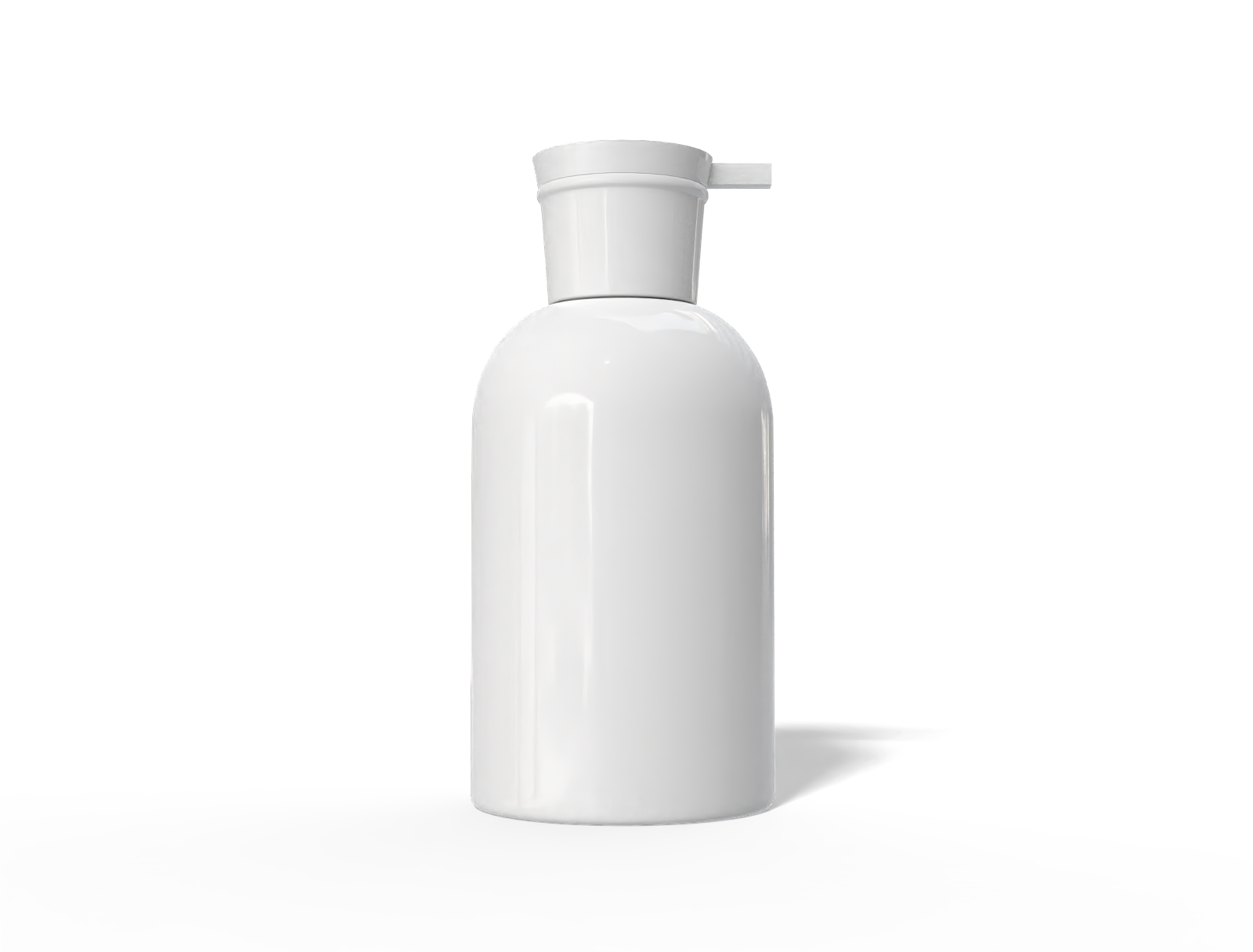 400ml pump bottle — Glossy plastic