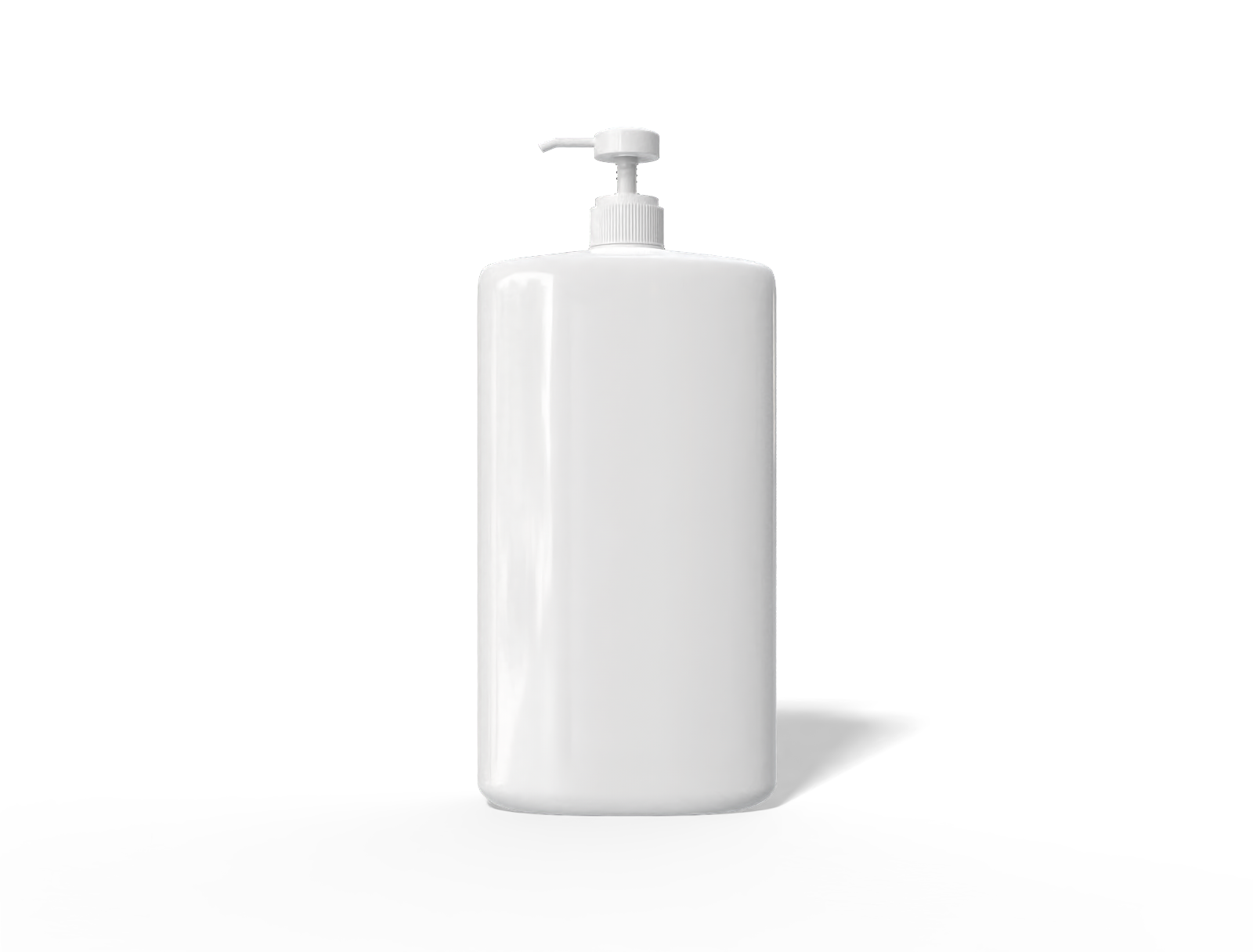 235 pump bottle — Glossy plastic