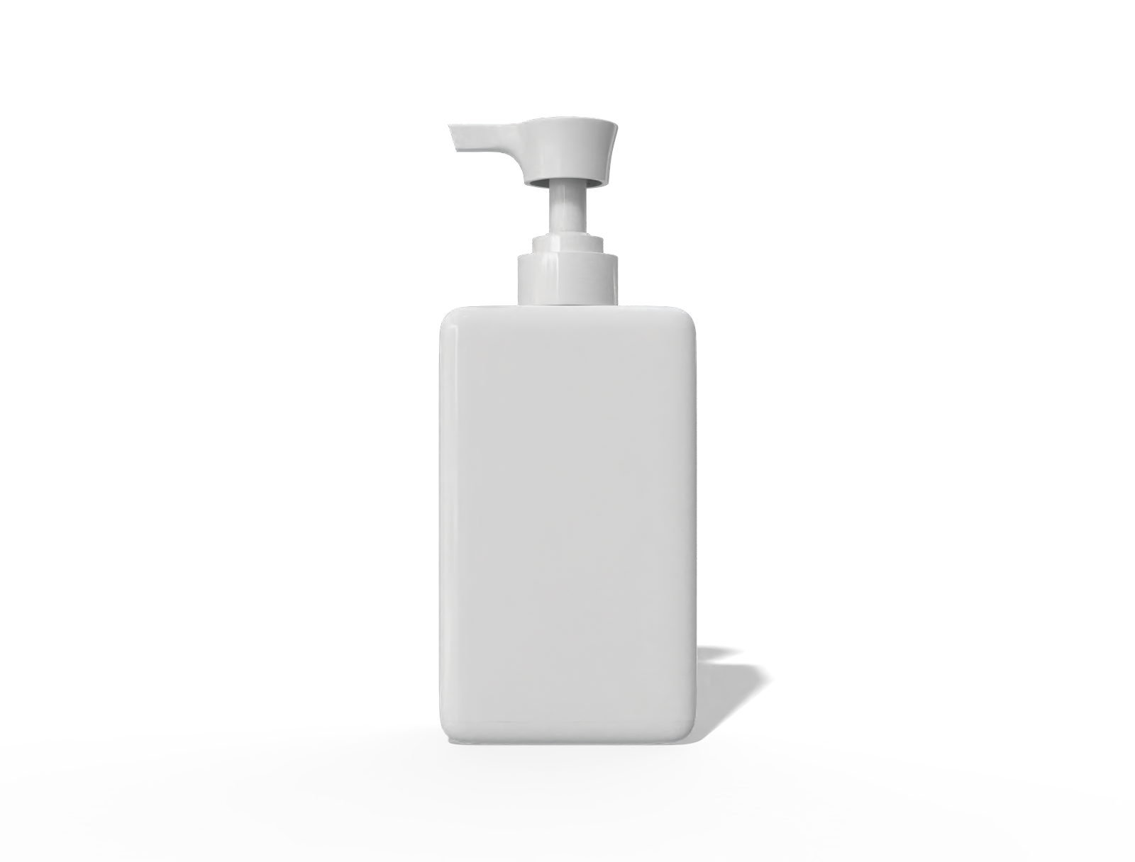 236ml pump bottle — Glossy plastic
