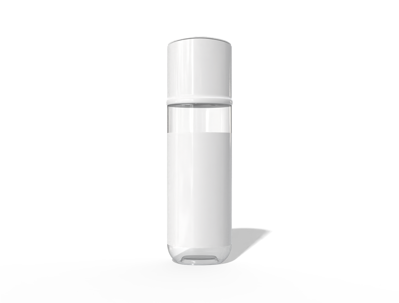 175ml cosmetic bottle — Glossy glass