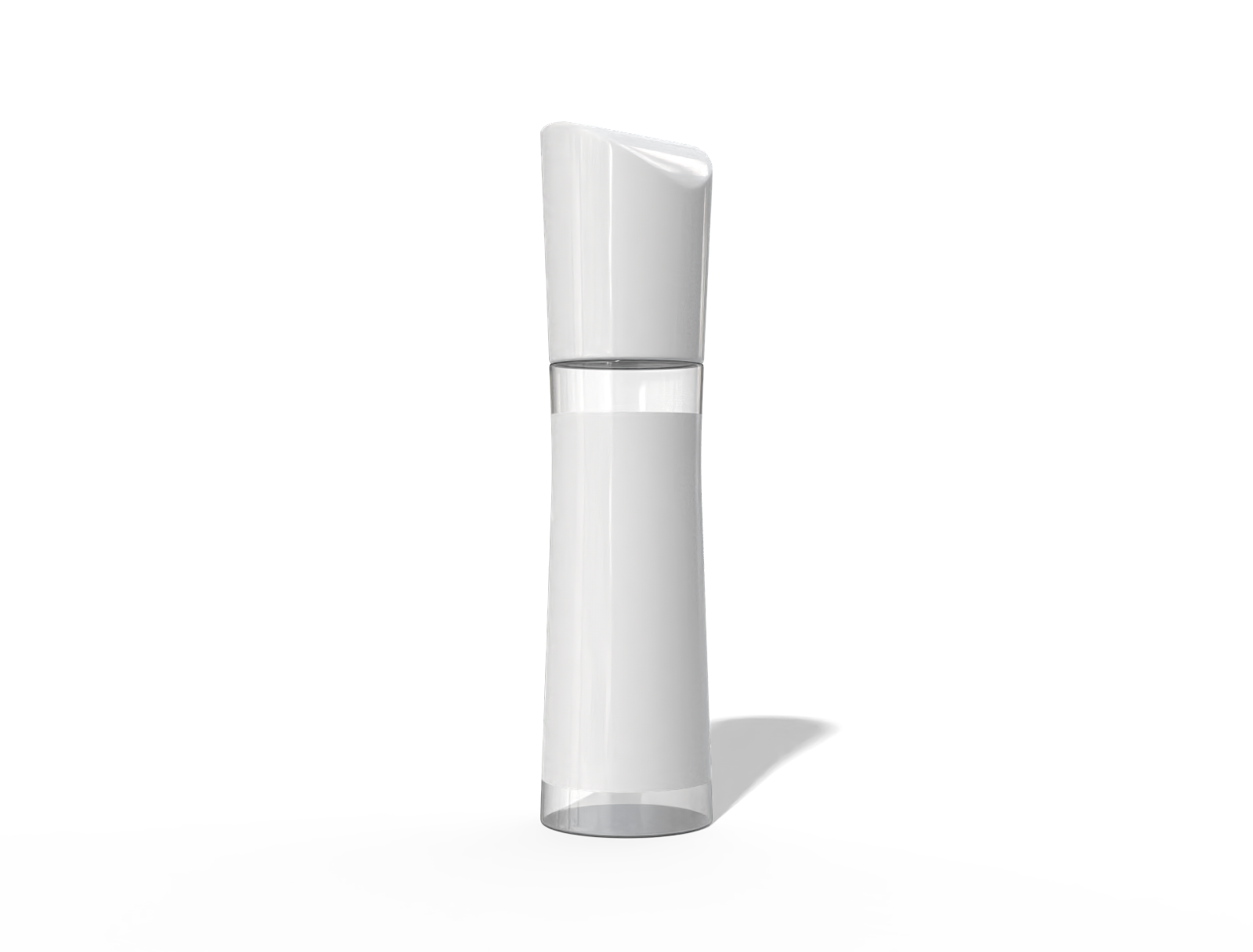 120ml cosmetic bottle — Glossy glass