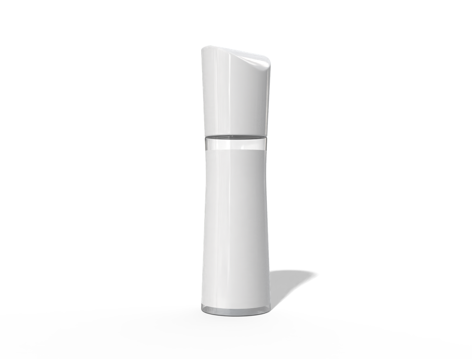 60ml cosmetic bottle — Glossy glass