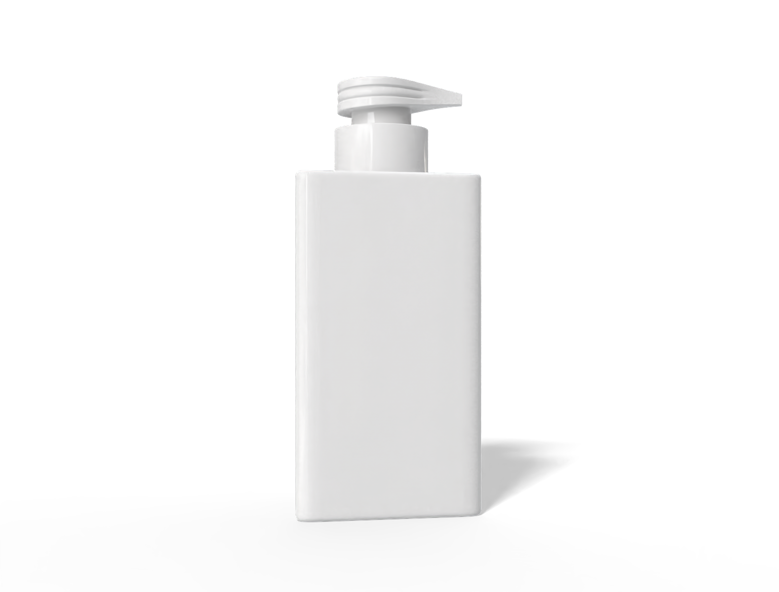 380ml pump bottle — Glossy plastic