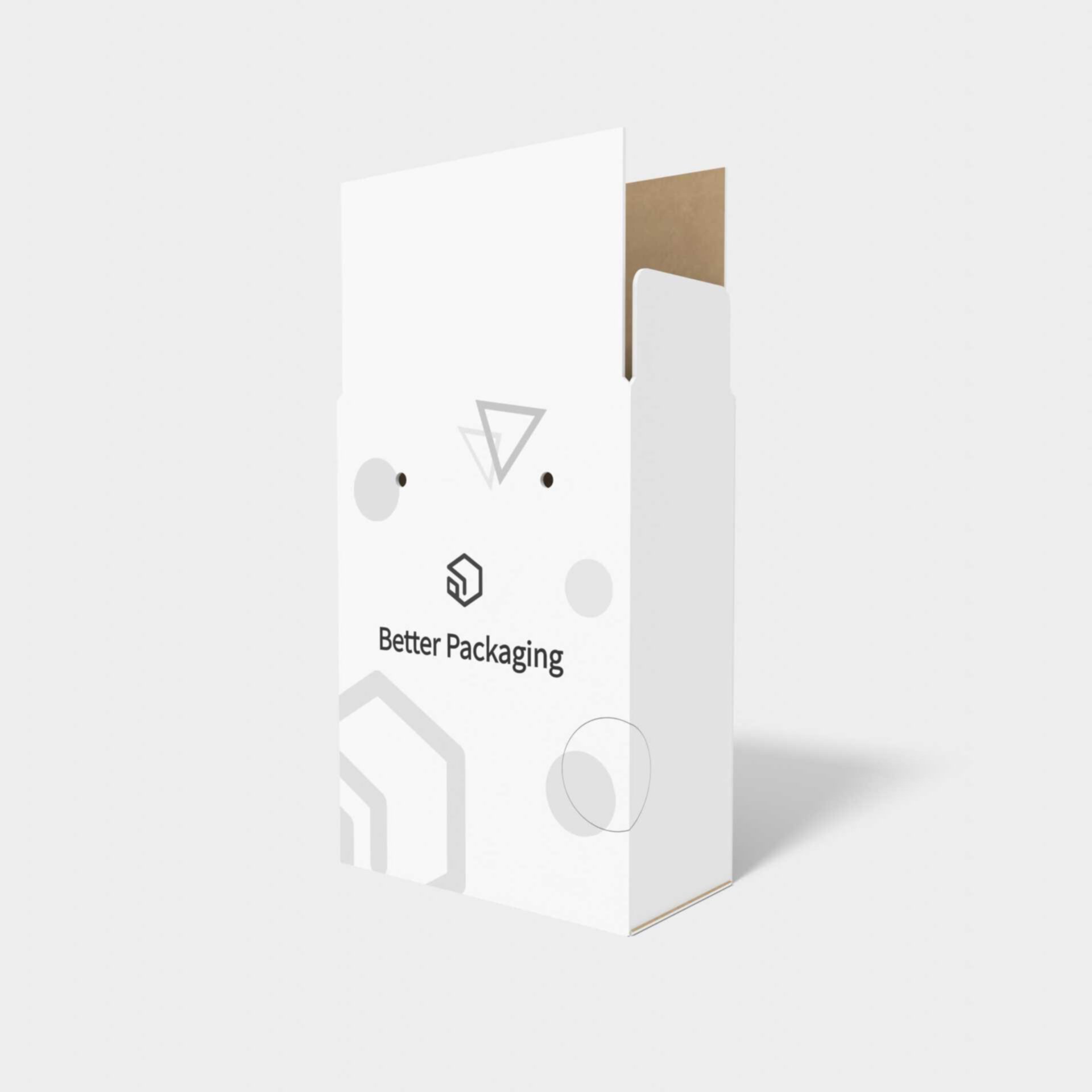 Tuck end box variations overlapping inserts — Corrugated board