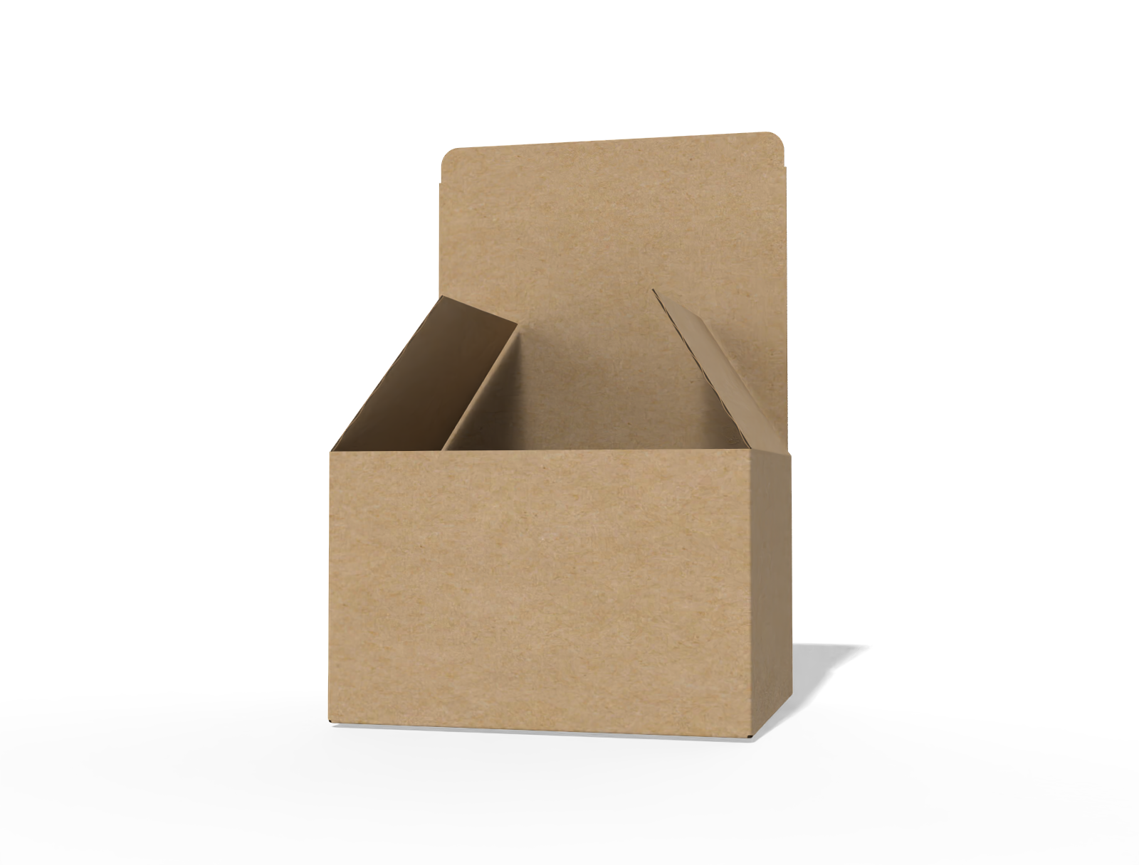 FEFCO 0713 tuck end auto lock bottom box — E-flute corrugated board