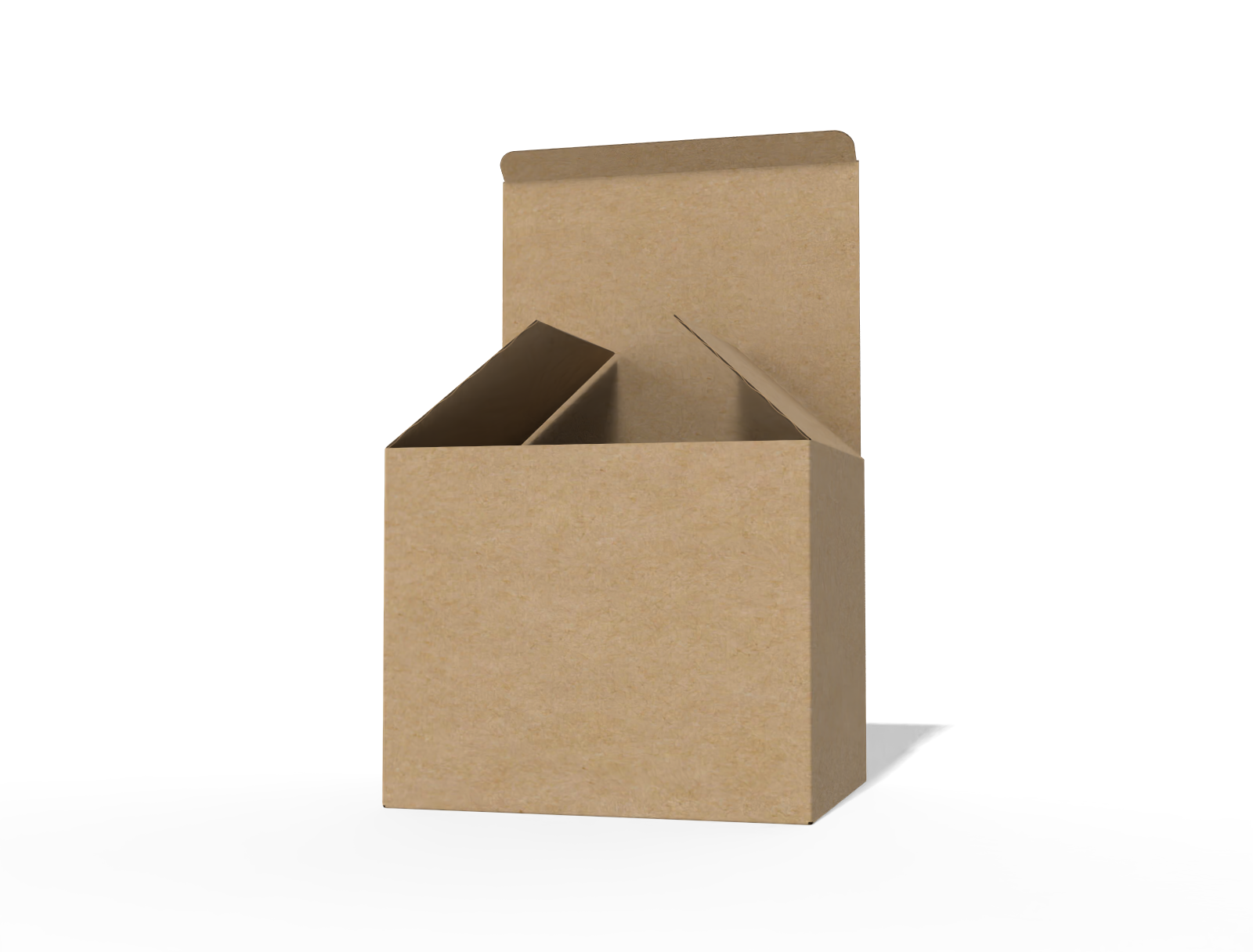 FEFCO 0215 tuck end snap lock bottom box — E-flute corrugated board