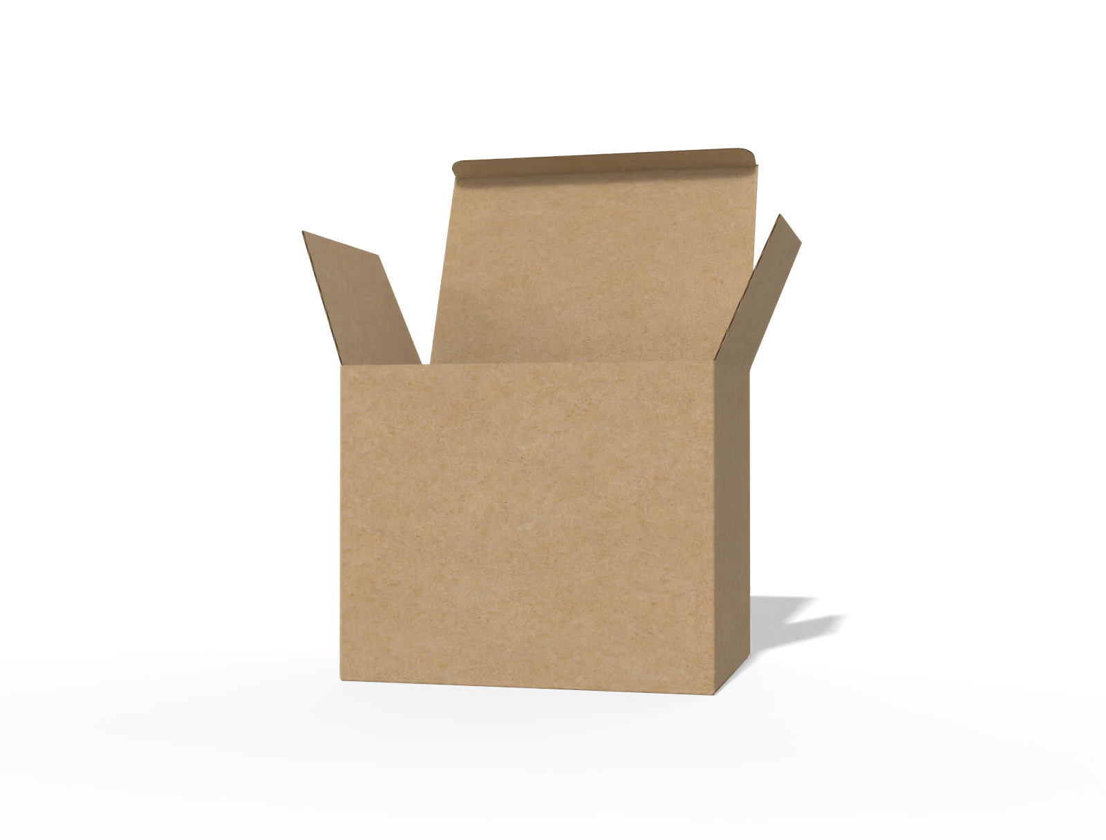 FEFCO 0211 reverse tuck end box — E-flute corrugated board