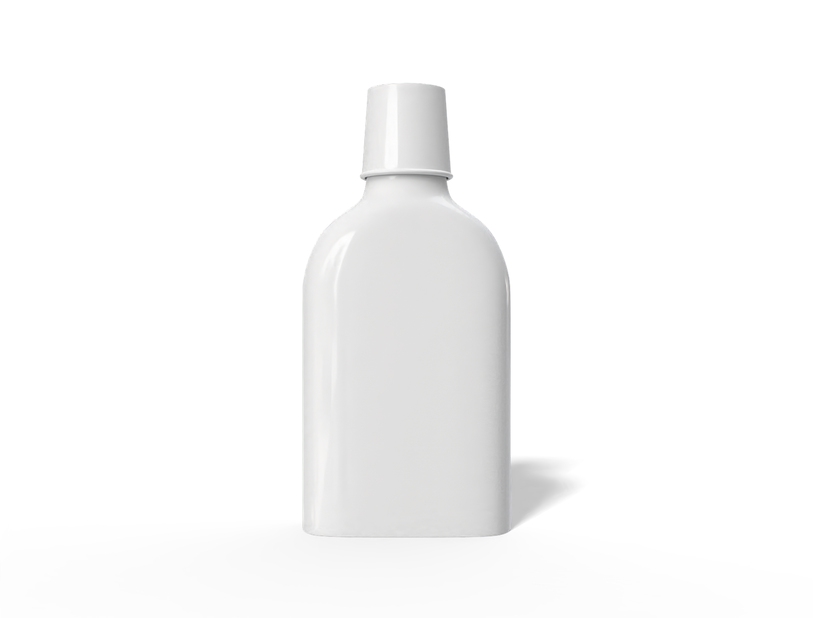 380ml pump bottle — Glossy plastic