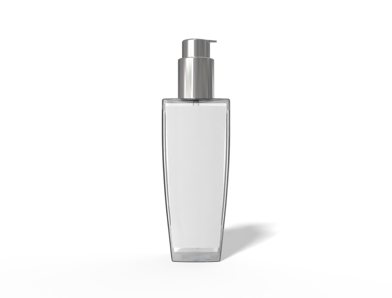 100ml pump bottle — Glossy glass