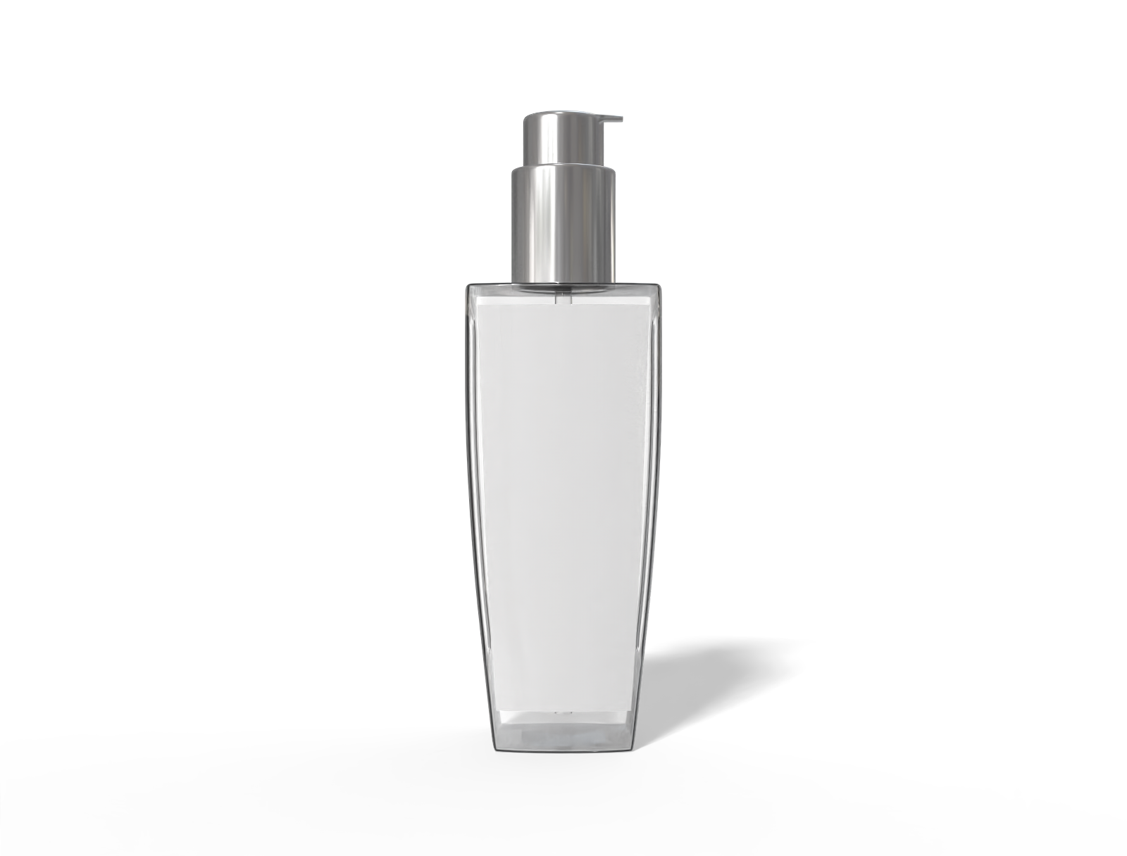 50ml pump bottle — Glossy glass