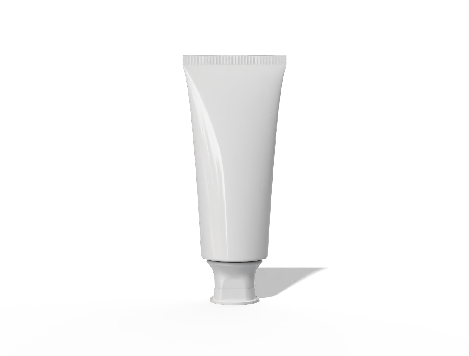 90ml cosmetic tube — Glossy plastic