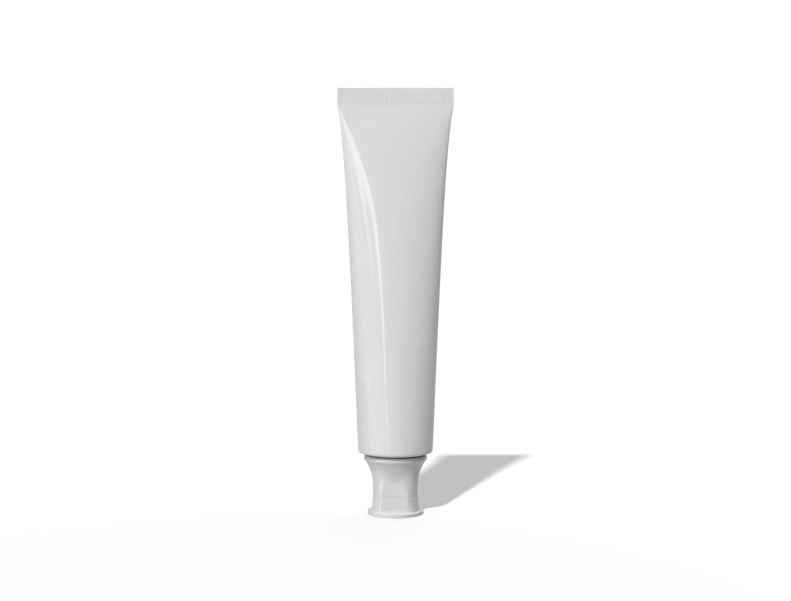 75ml cosmetic tube — Glossy plastic