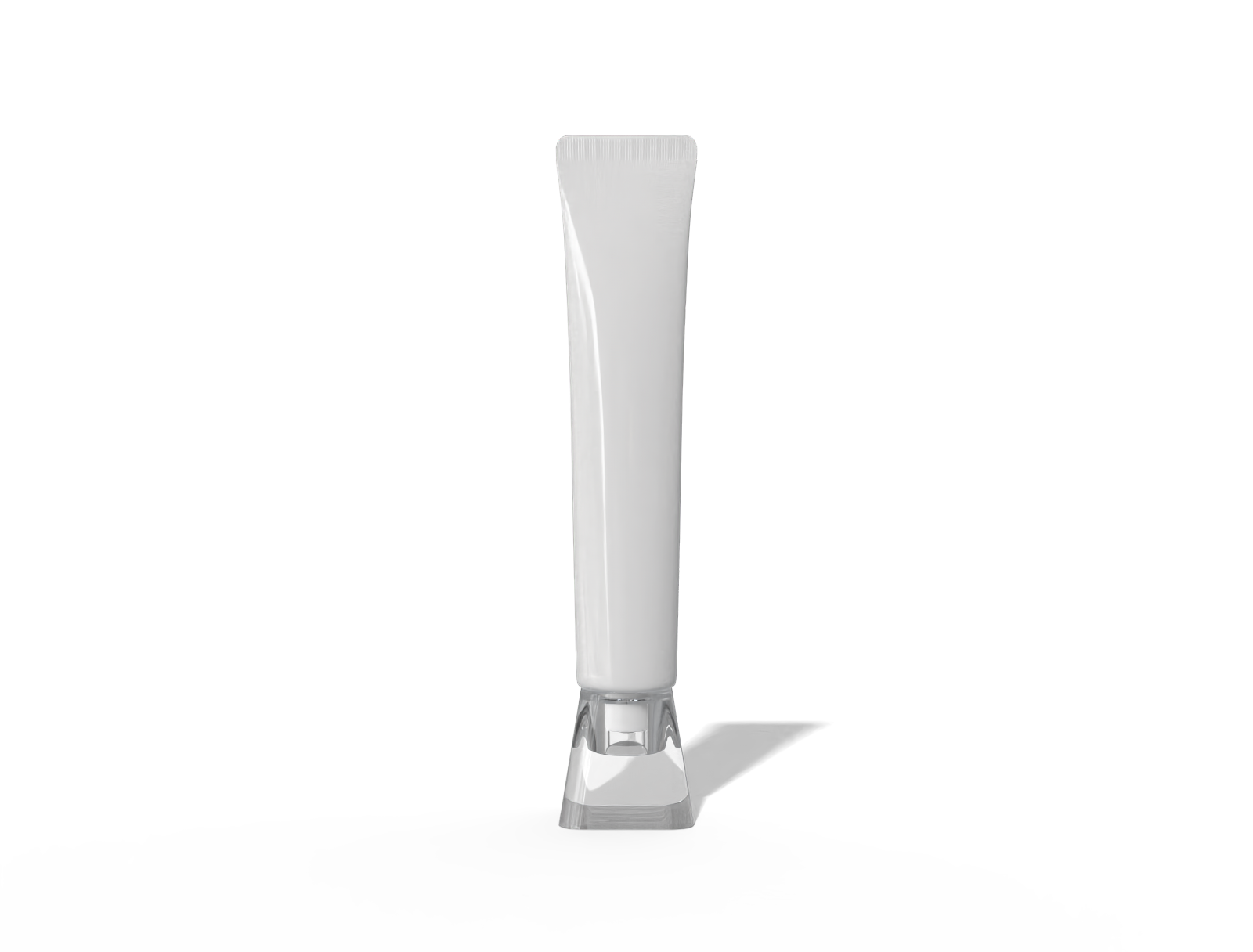 15ml cosmetic tube — Glossy metal
