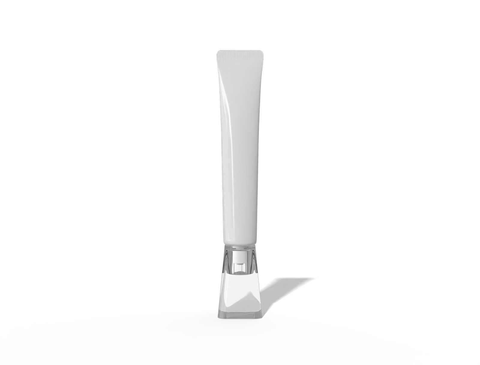 30ml cosmetic tube — Glossy metal