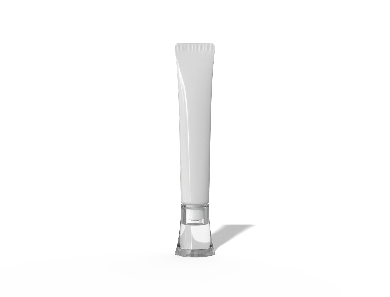 20ml cosmetic tube — Glossy metal