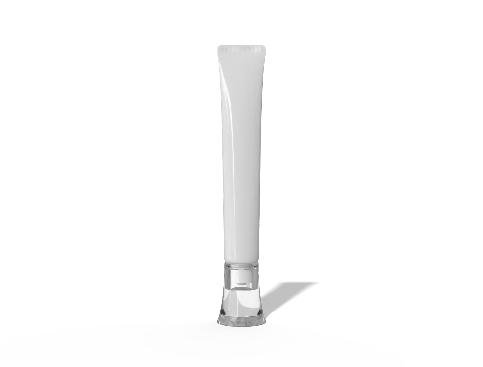 30ml cosmetic tube — Glossy metal