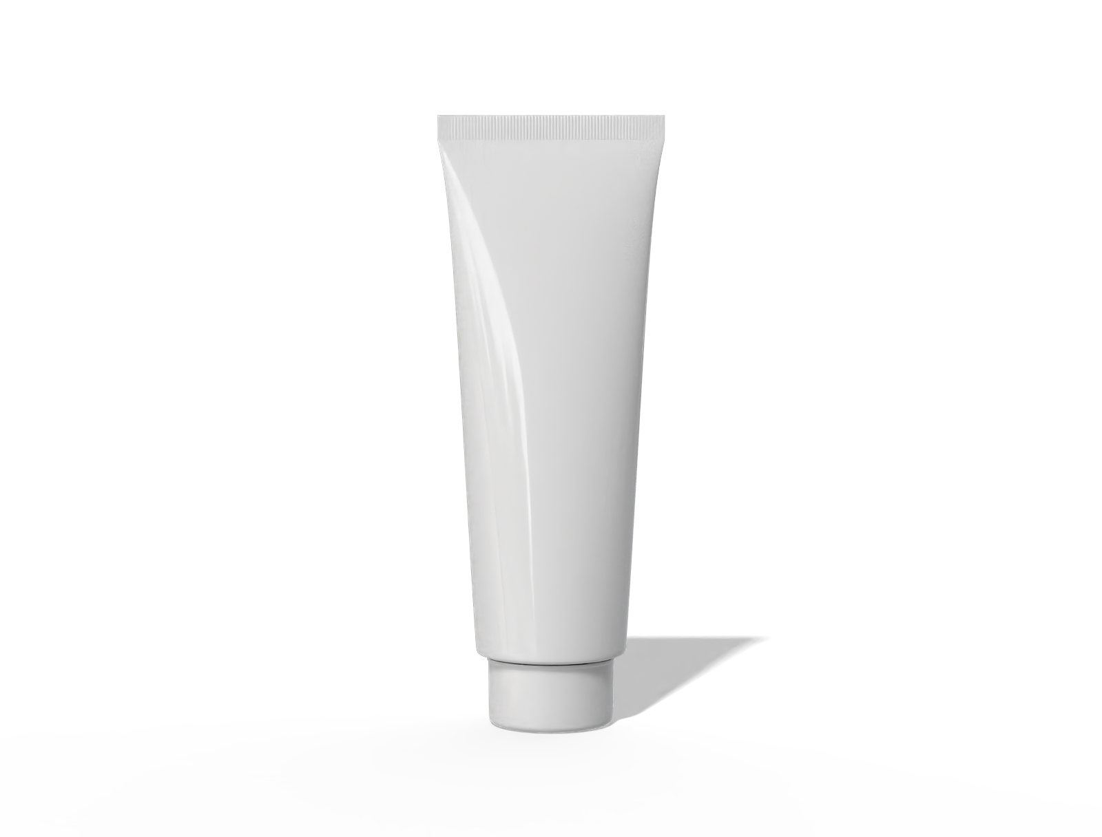 150ml cosmetic tube — Glossy plastic