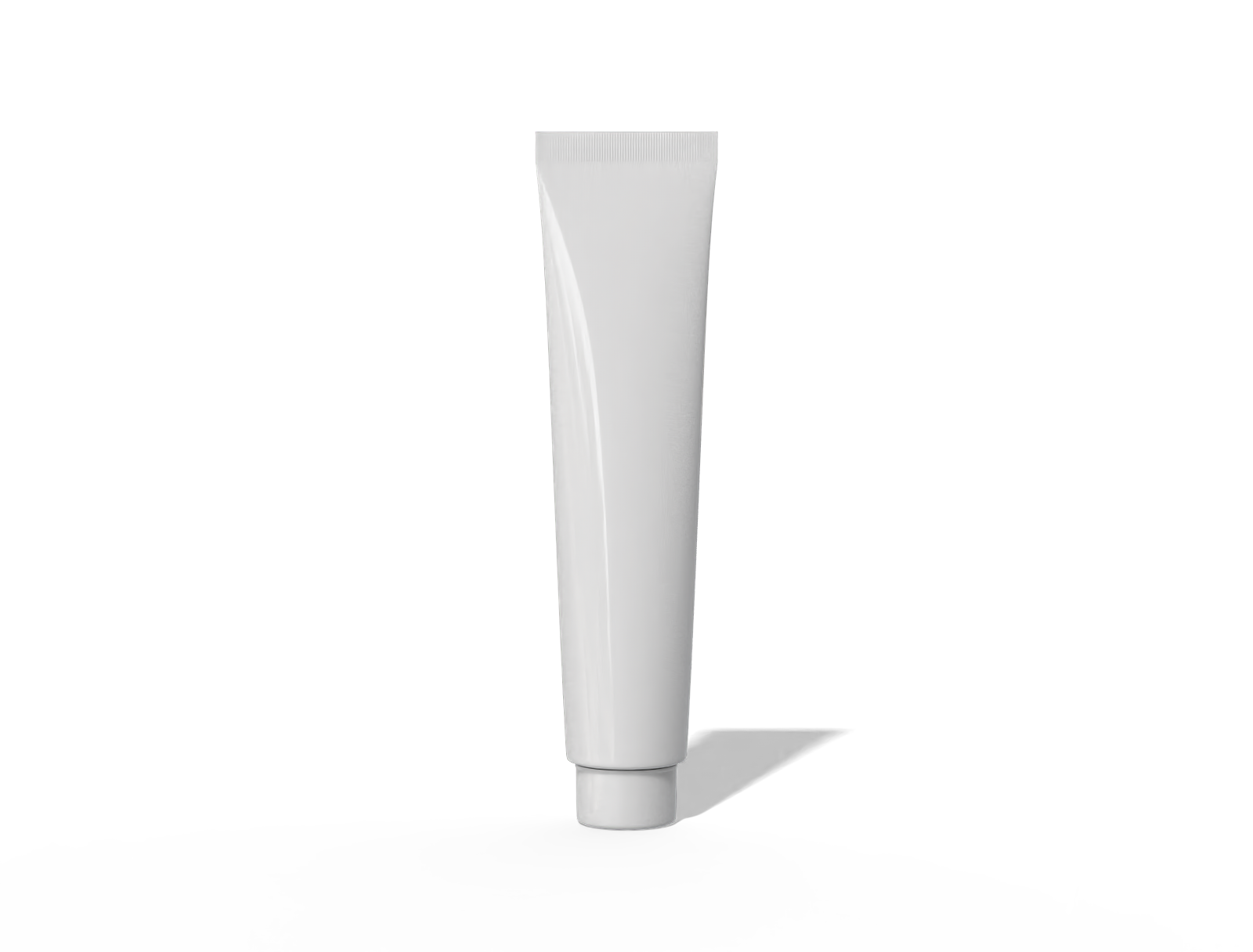 150ml cosmetic tube — Glossy plastic