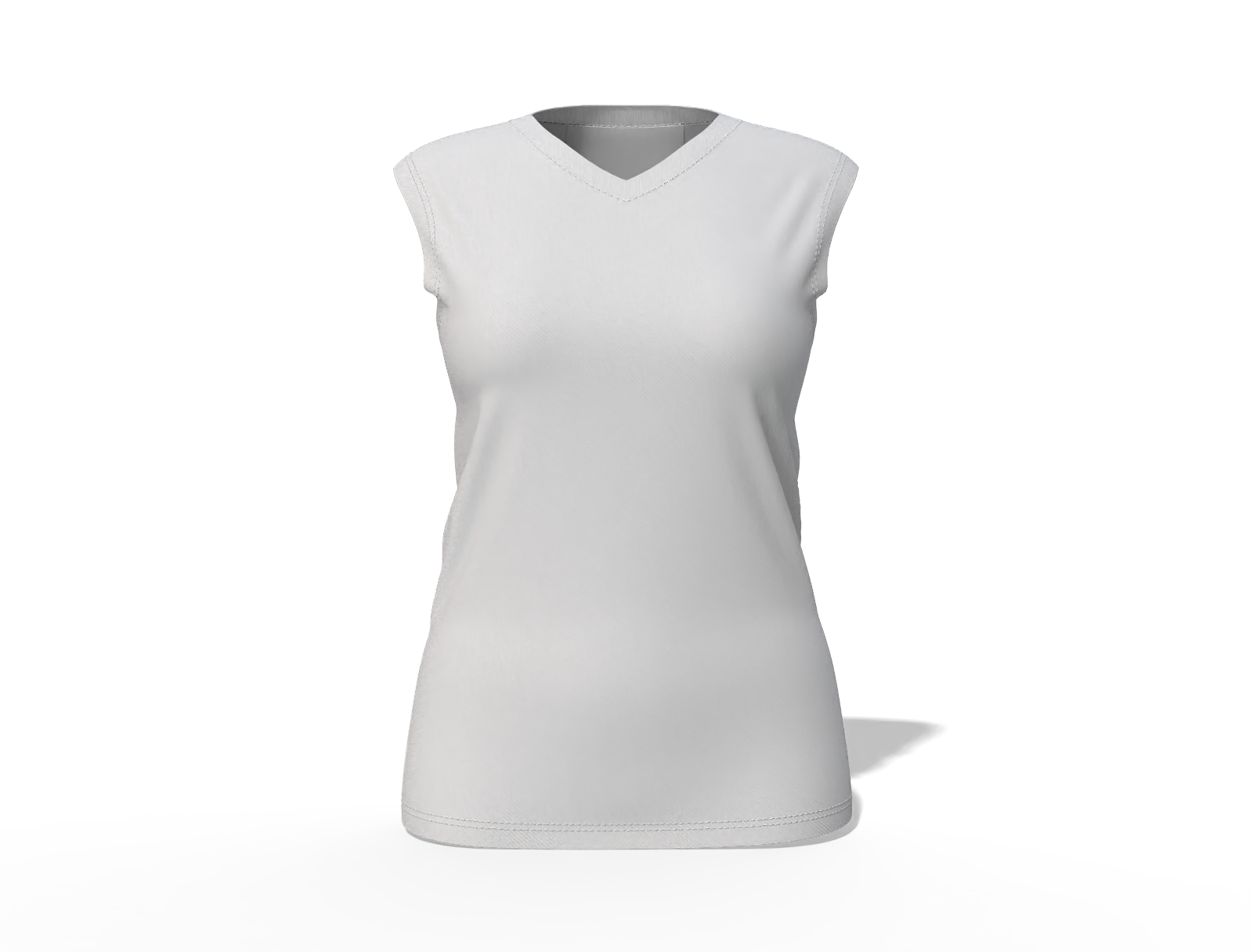 Women‘s sleeveless shirt — Cotton base fabric
