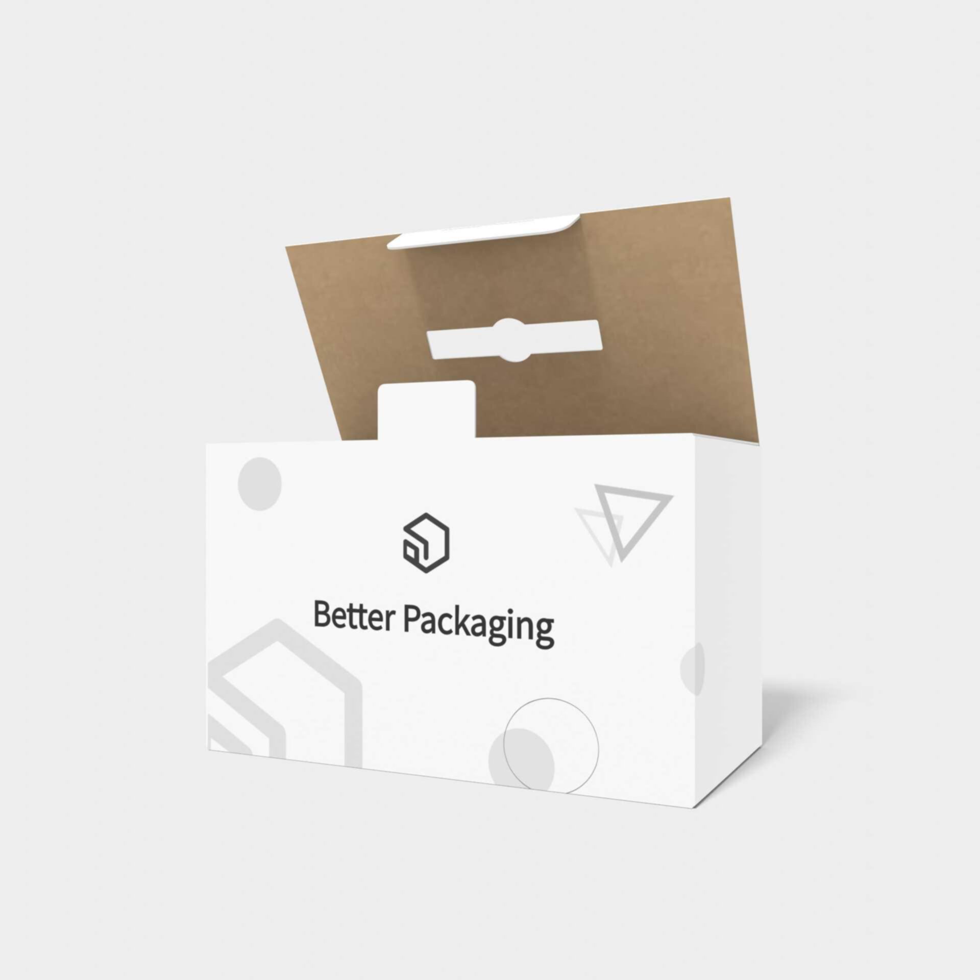 Safety buckle boxes carrying cases flat top — Corrugated board