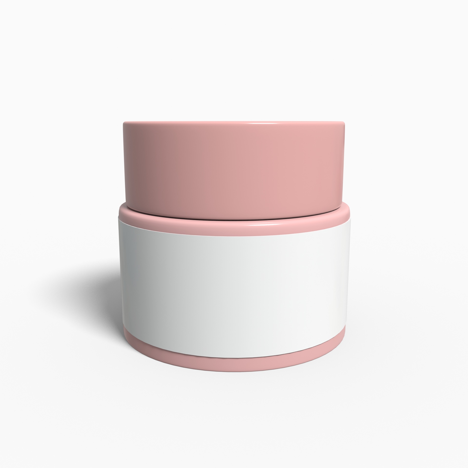 Bottles makeup jars — Glossy plastic