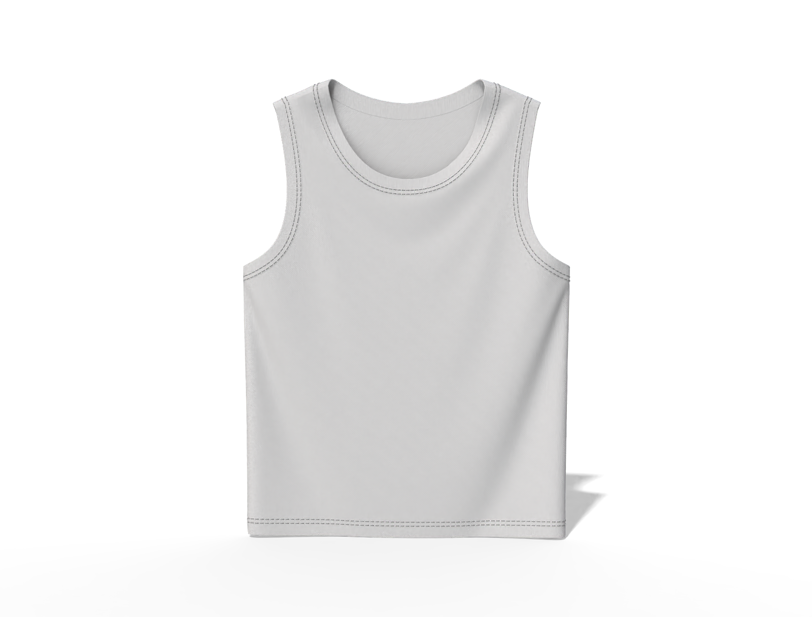 Baby jersey tank top — Cotton base fabric