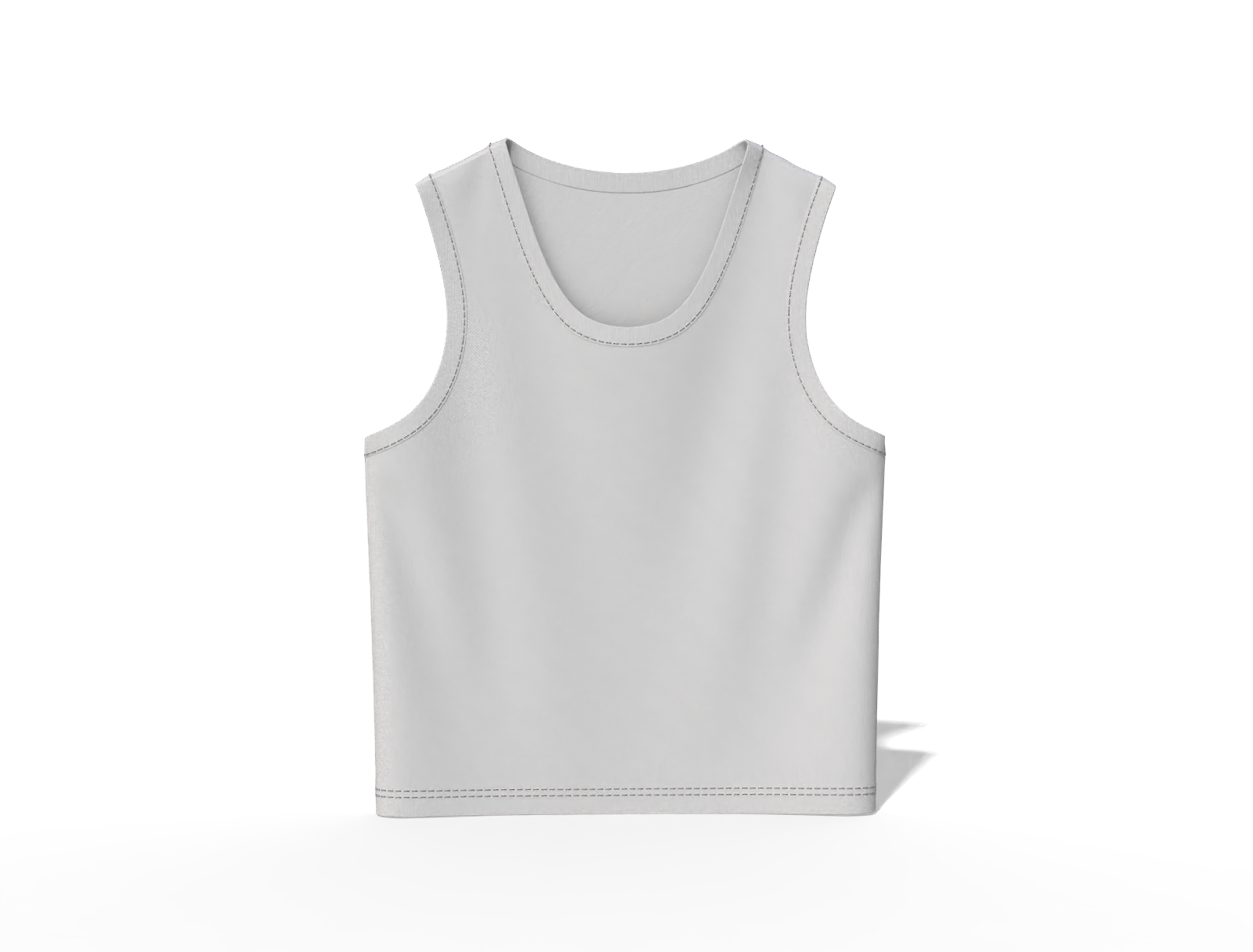 Baby jersey tank top — Cotton base fabric