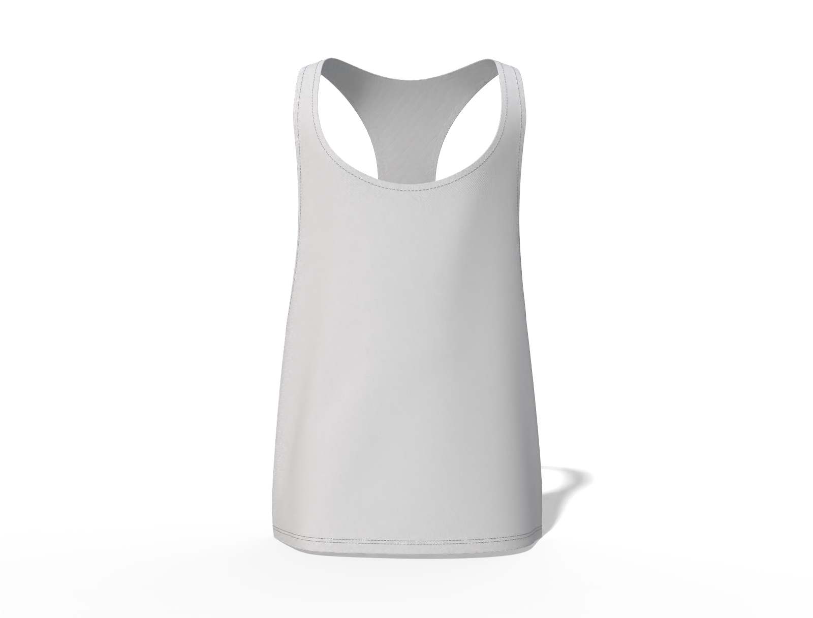Sleeveless tank top — Cotton base fabric