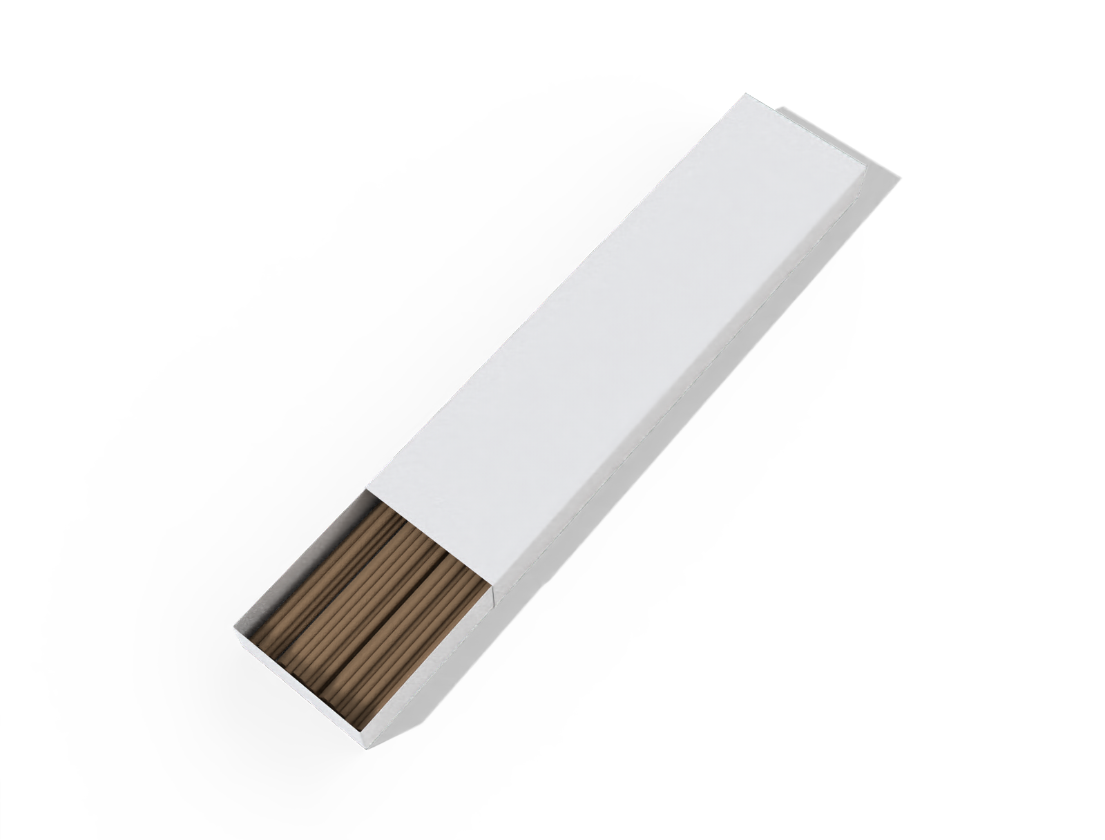 Agabatti box — White paperboard