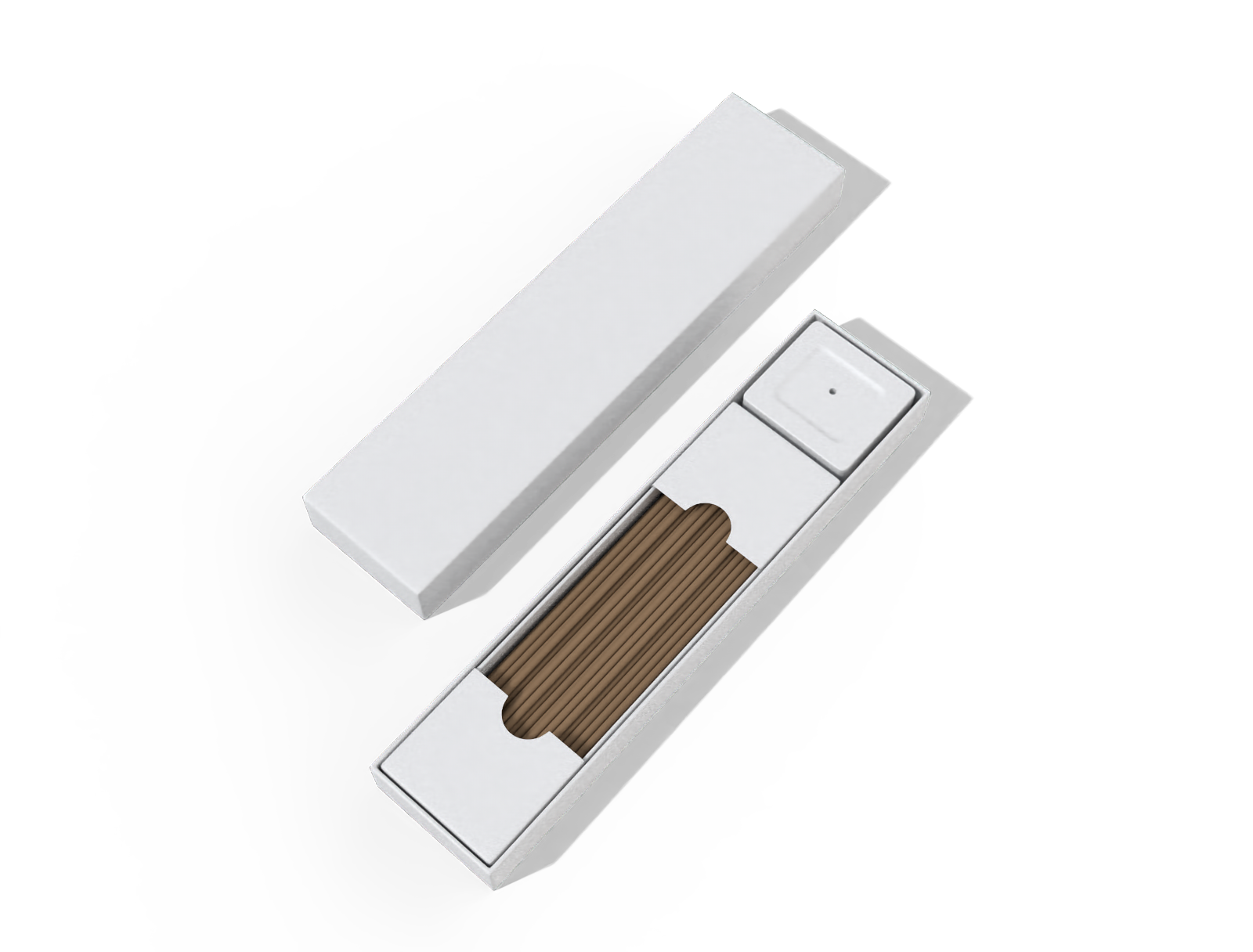 Agarbatti box — White paperboard