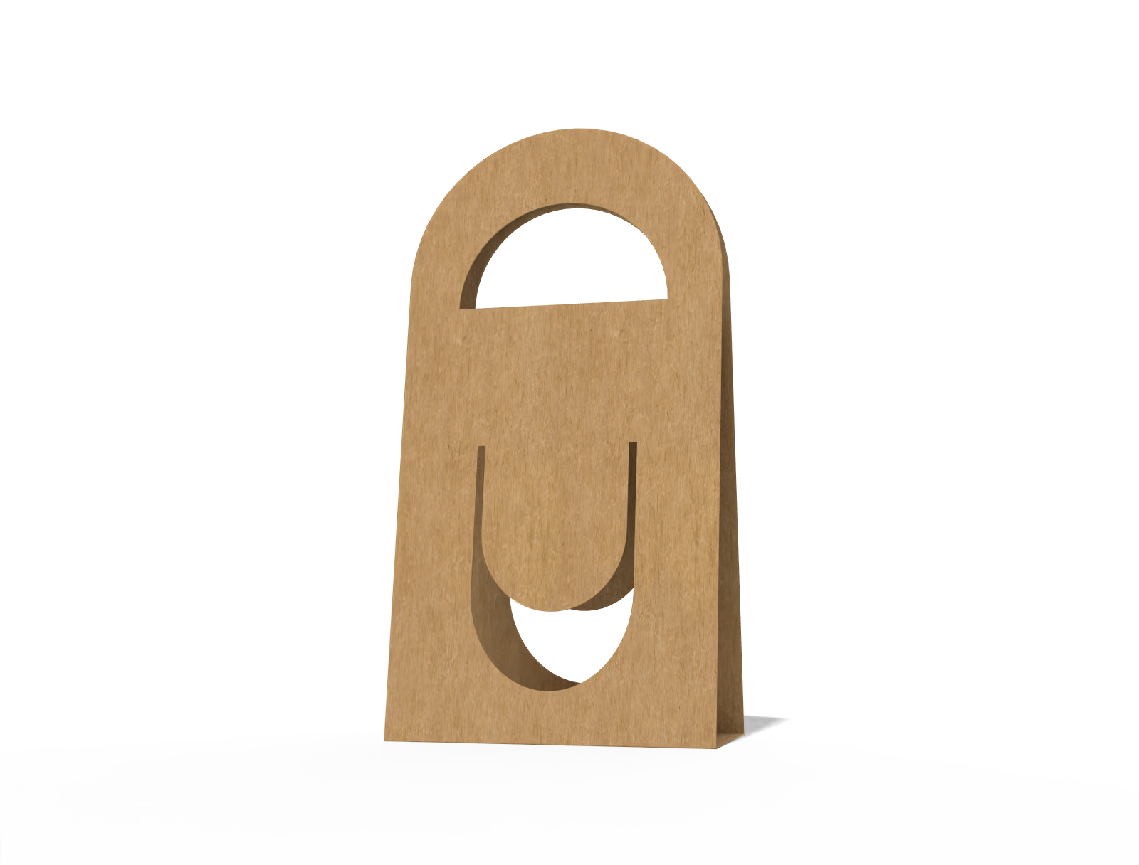 Kraft paper shot glass box with handle — Dark kraft paper