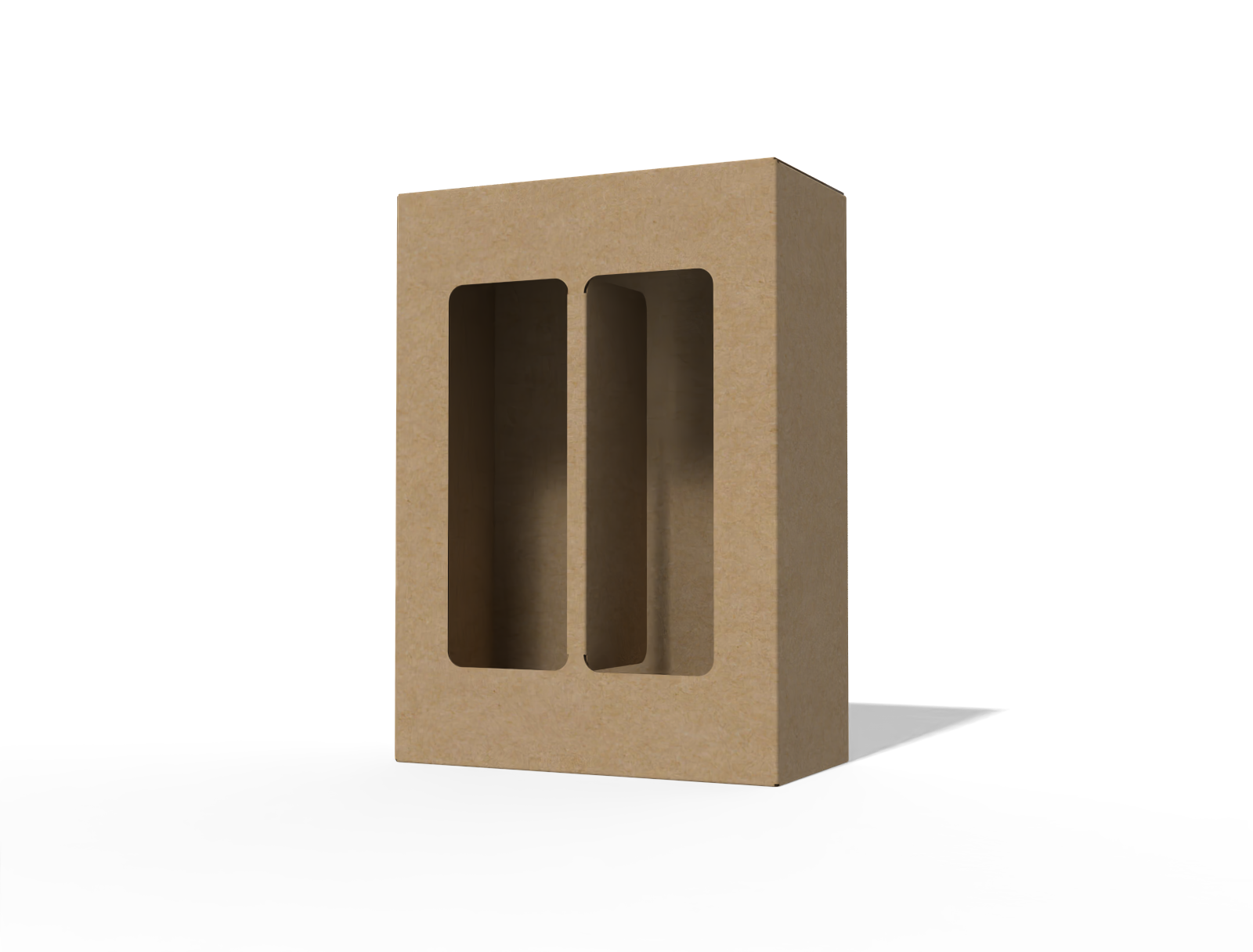 Corrugated shot glass box — E-flute corrugated board