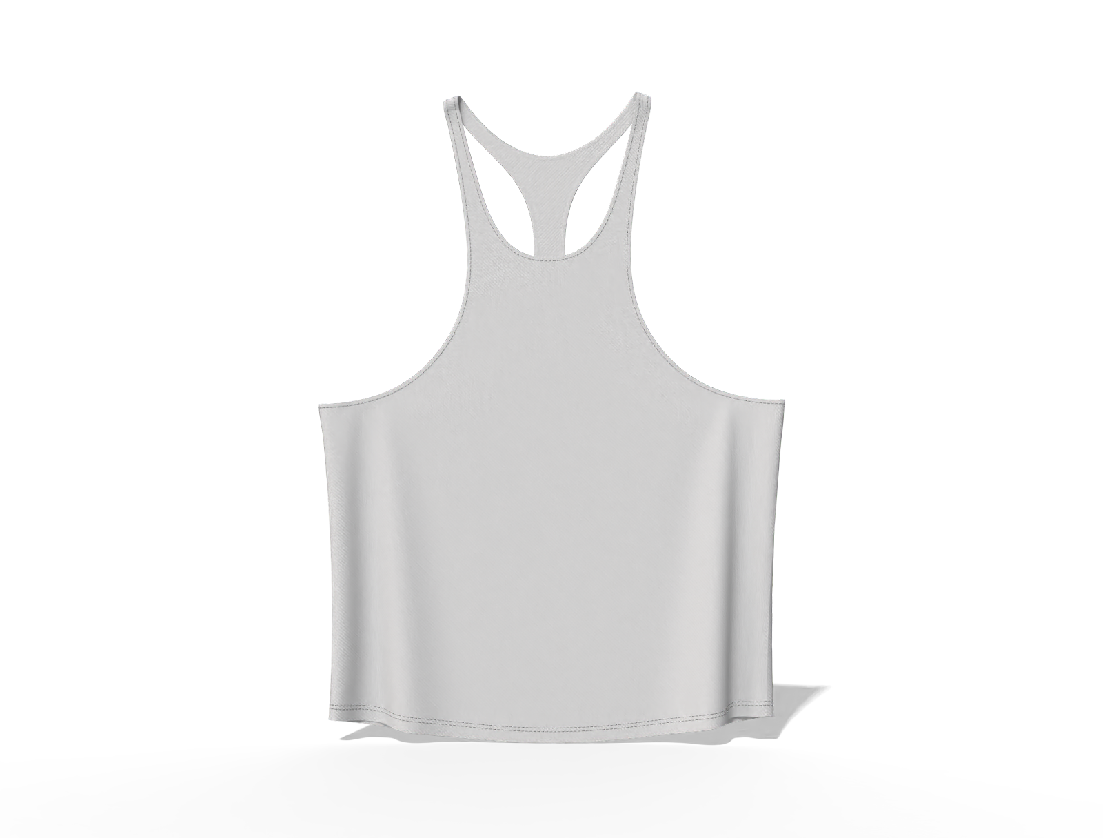 Racerback tank — Cotton base fabric
