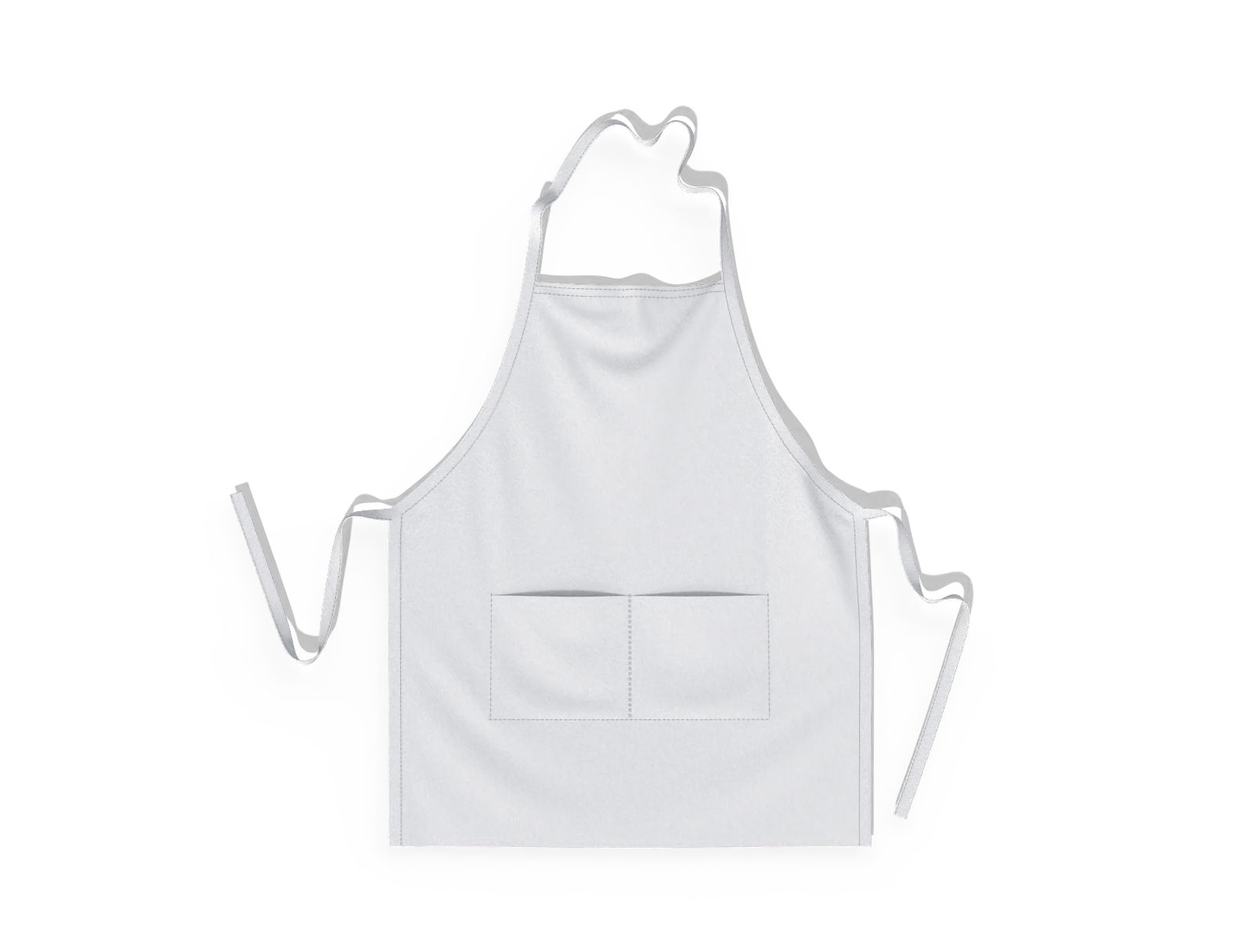 Striped apron — Cotton base fabric